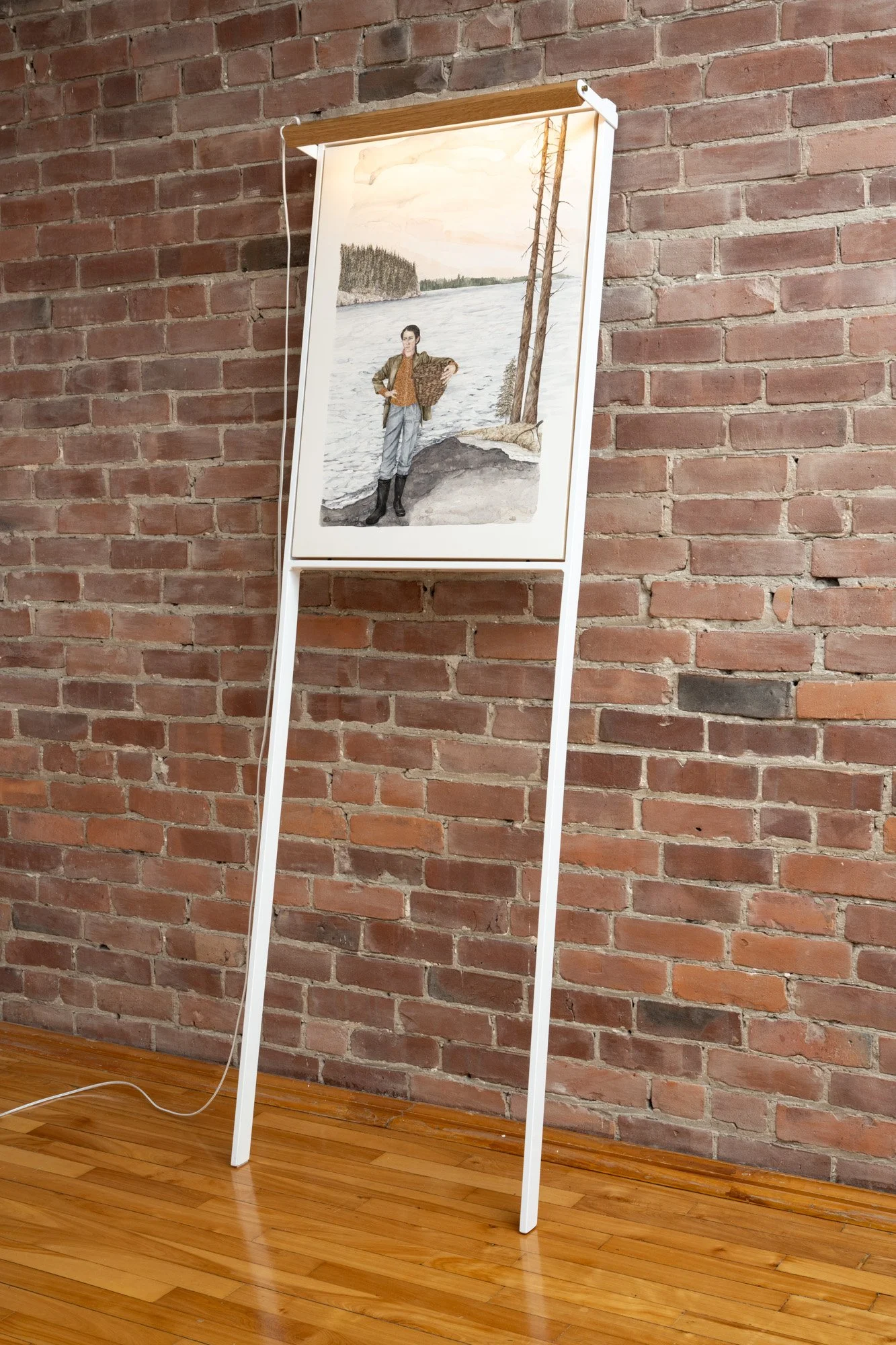 Installation View: The Narrowing Hours