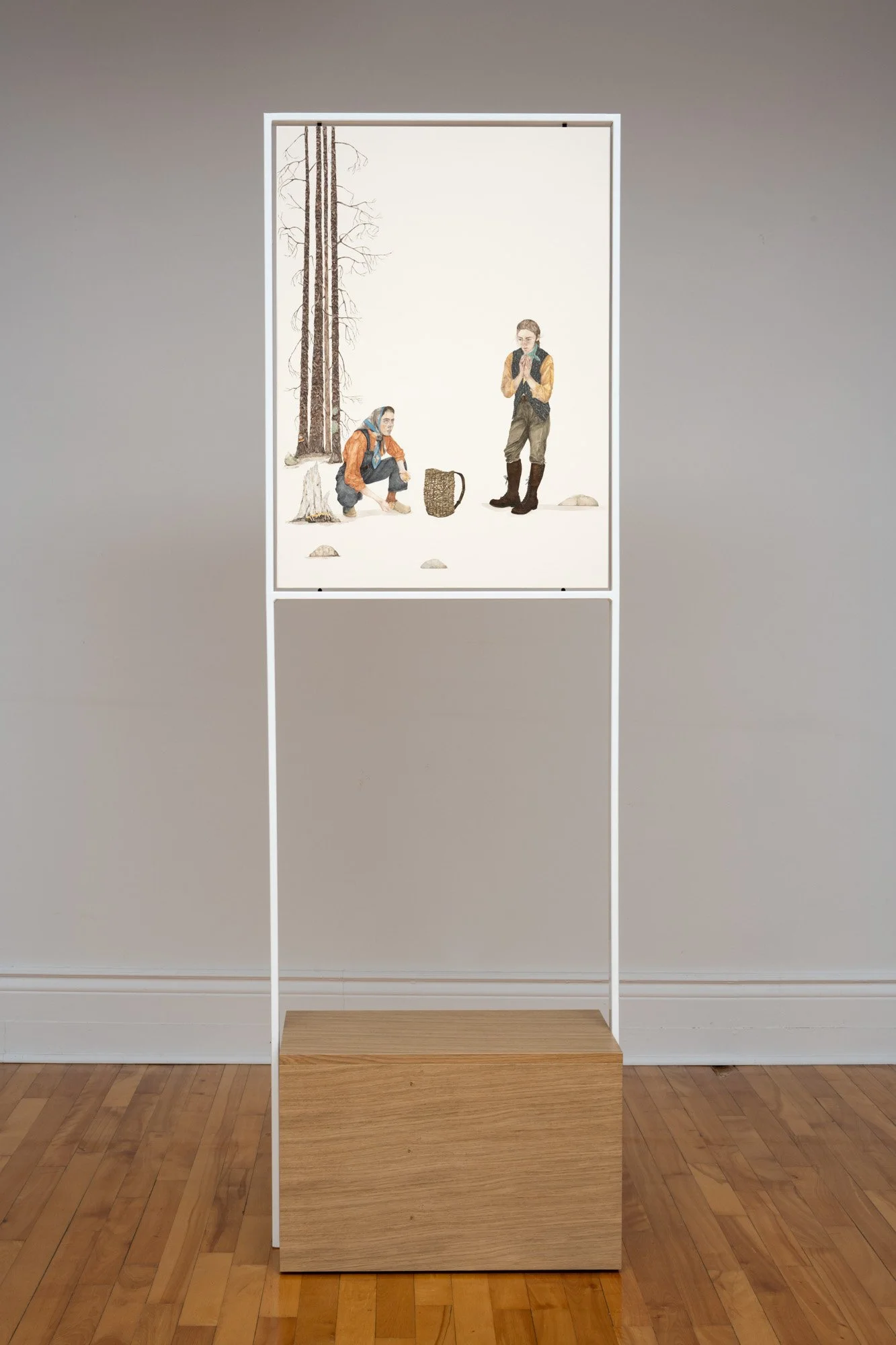 Installation View: Overnight, Very Quietly