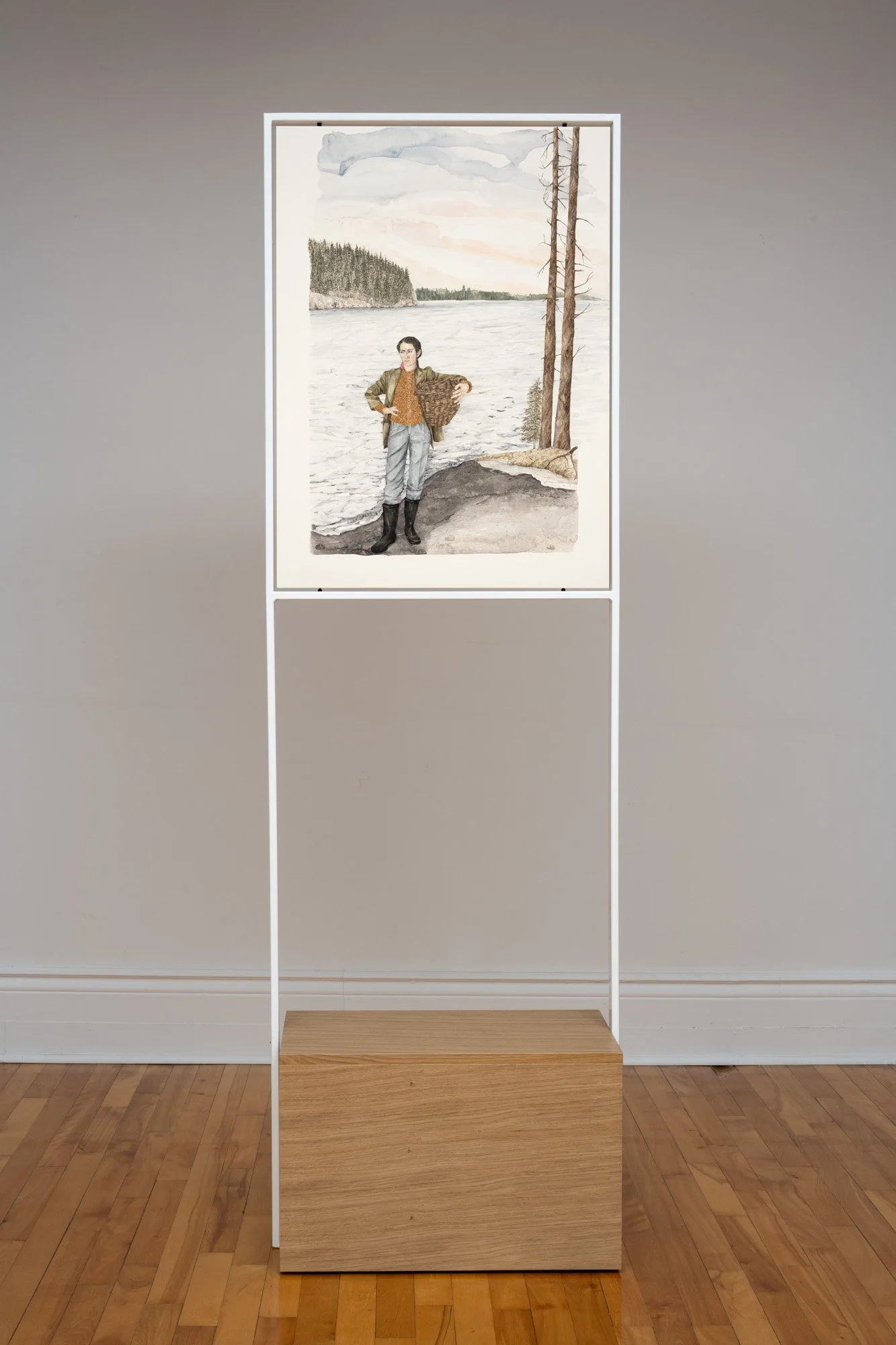 Installation View (Variation): The Narrowing Hours