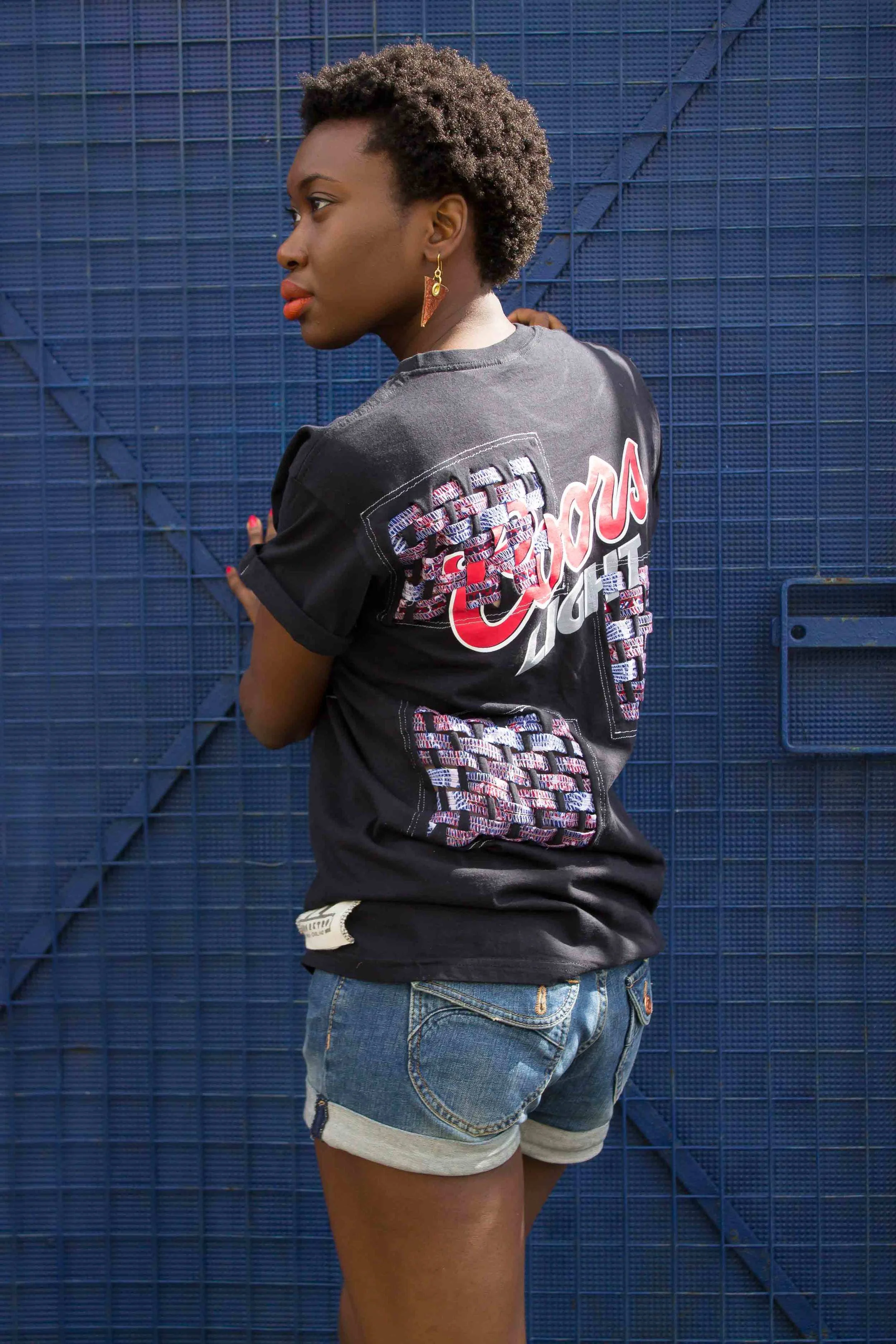 UpCycled Weave Tee