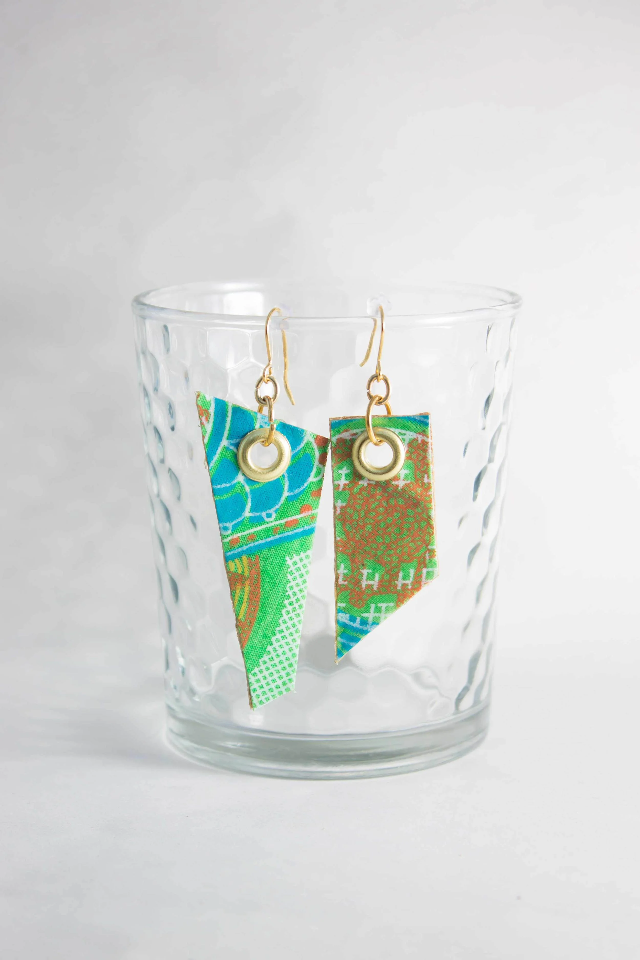 Green Swirl GeoBobs