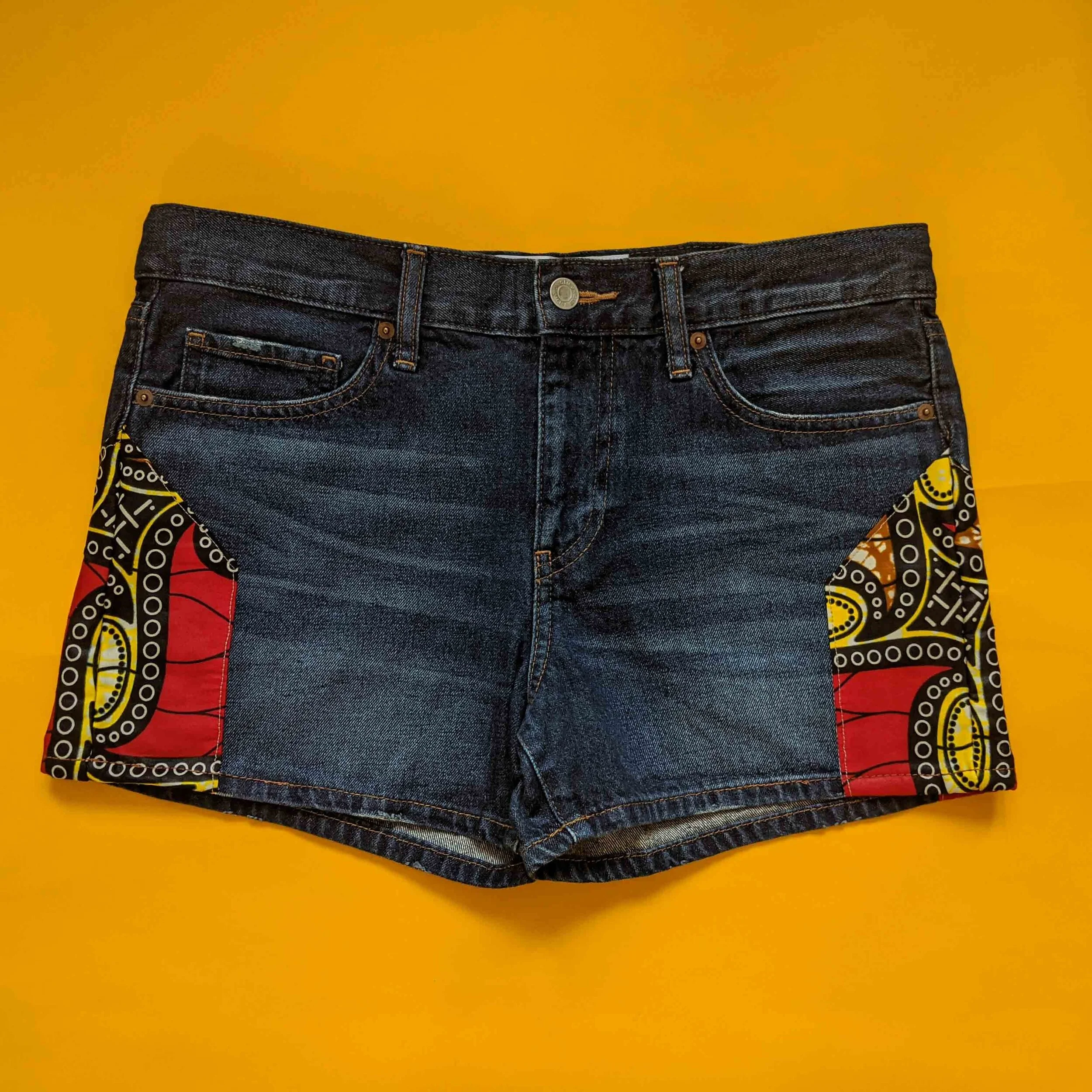 UpCycled Short-Shorts " Red "