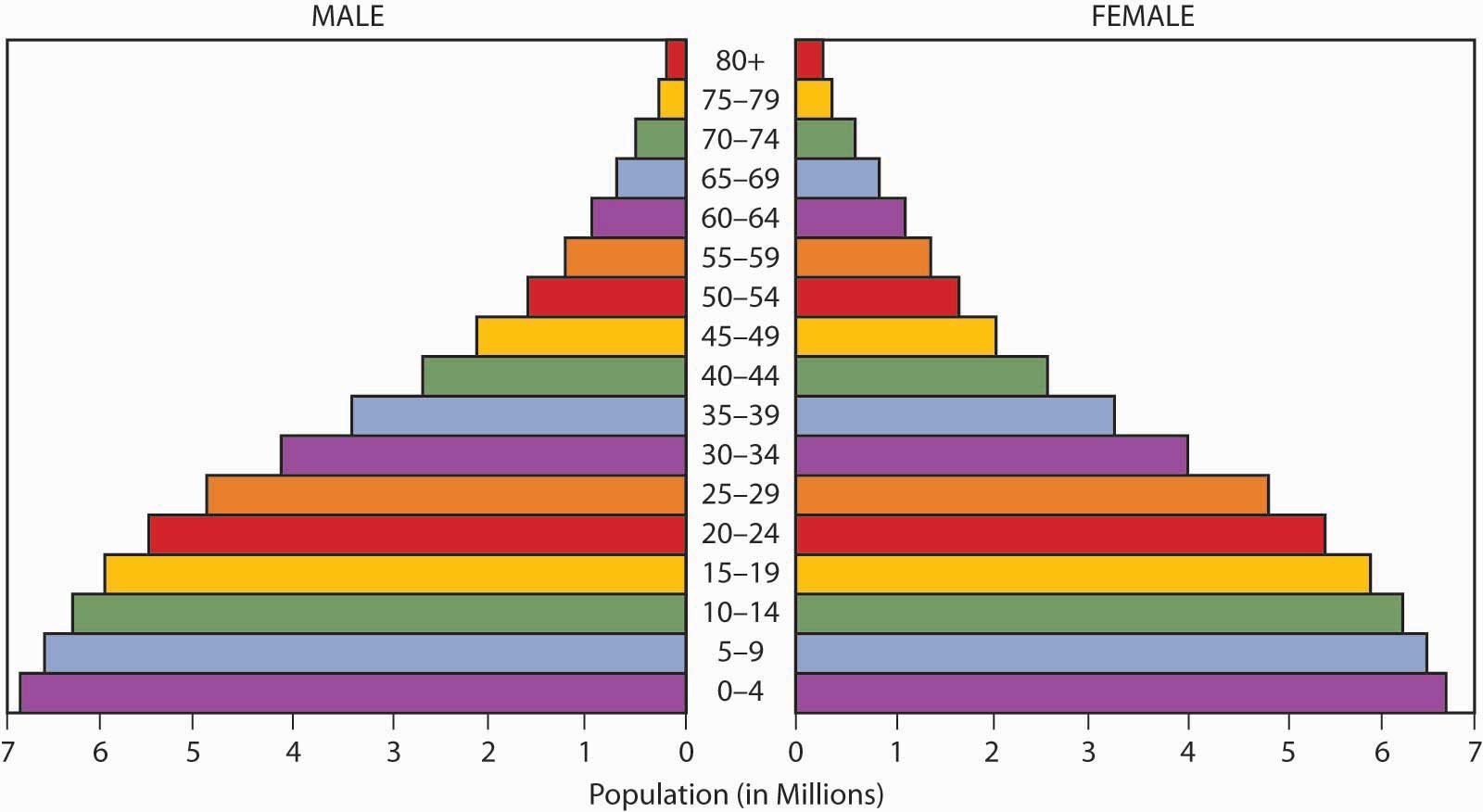 Different Types Of Population Pyramids