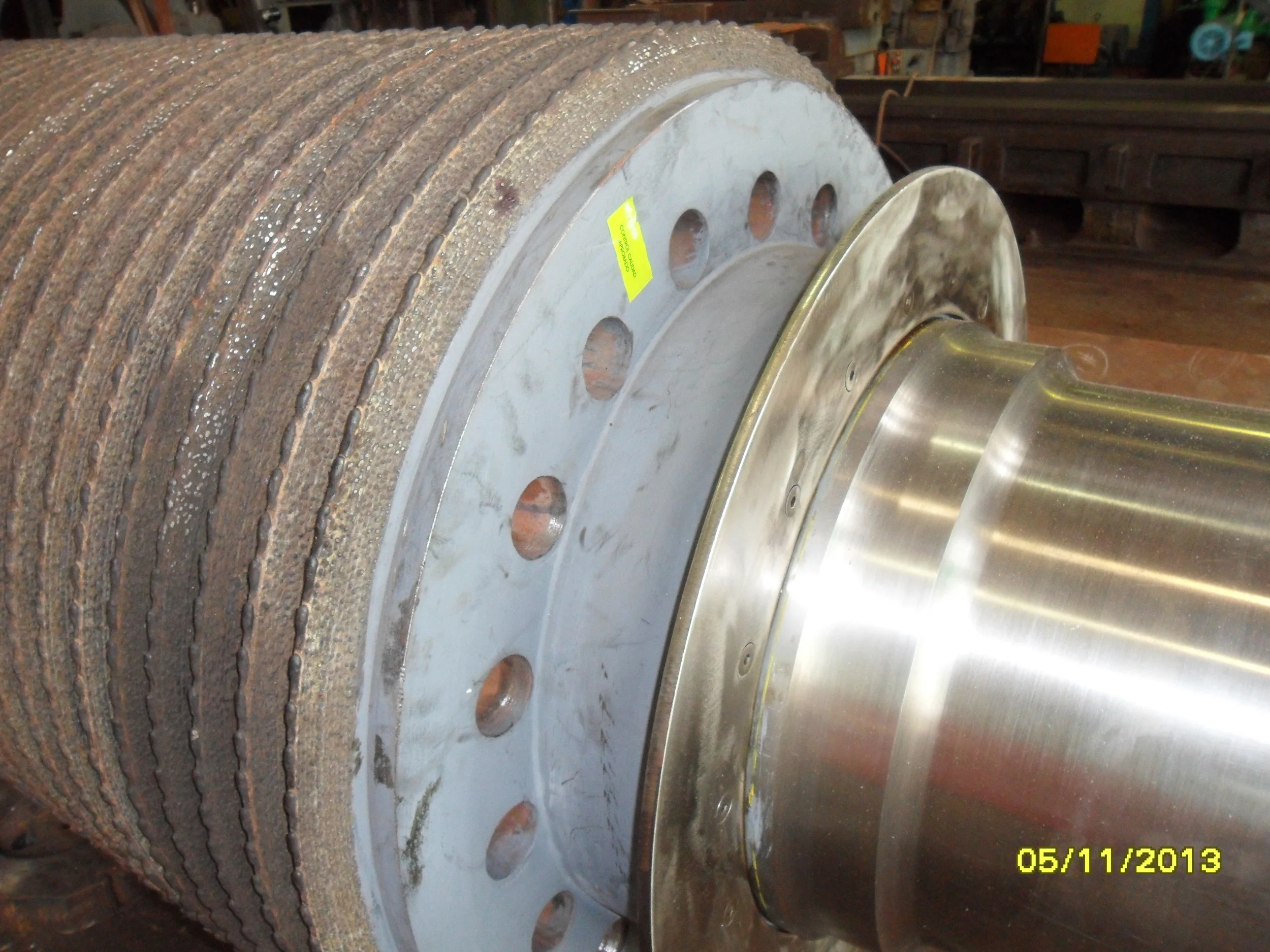 New Perforated Mill Roller