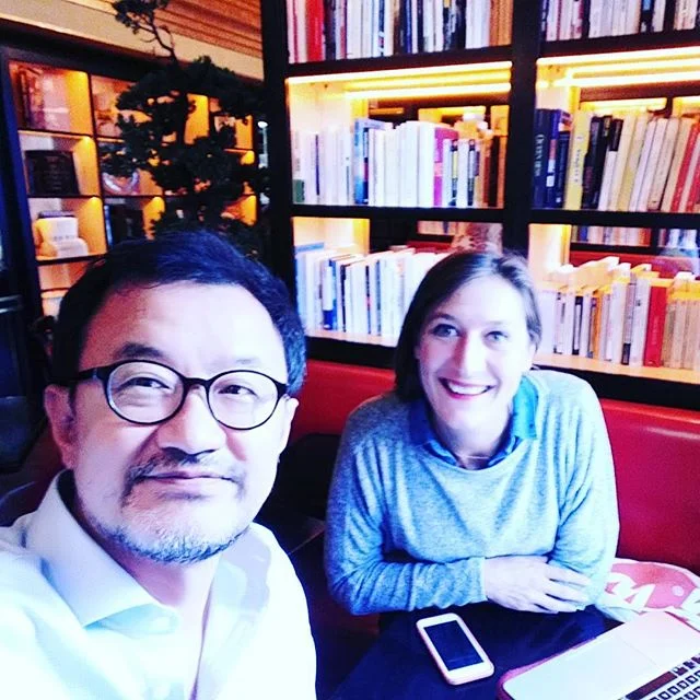 Last class with Cheong! Progr&egrave;s fulgurants en une semaine, bravo! 🇰🇷