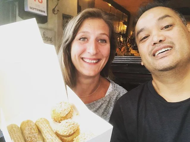 Magnifiques p&acirc;tisseries cuisin&eacute;es par Henry pendant sa formation. Merci Henry 😋🍰