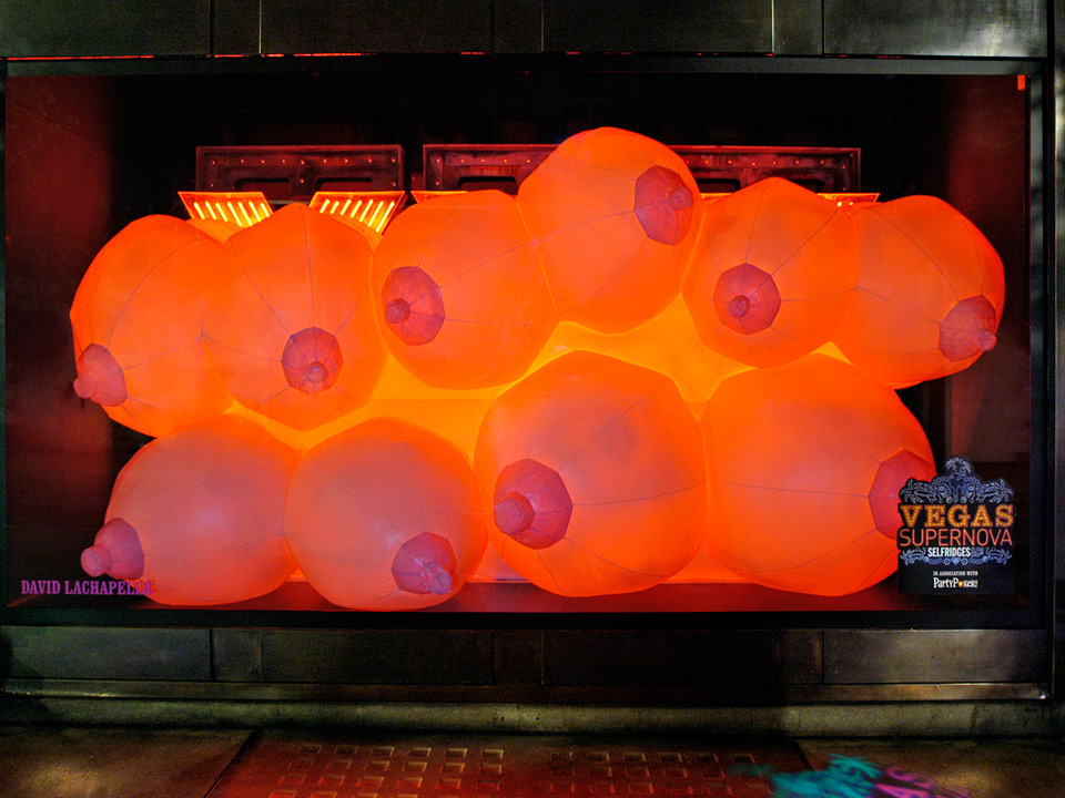 Wall of Boobs Perfect for... an adult's party or breast feeding area! 470cm Length x 230cm Height x 150cm Depth £300.00
