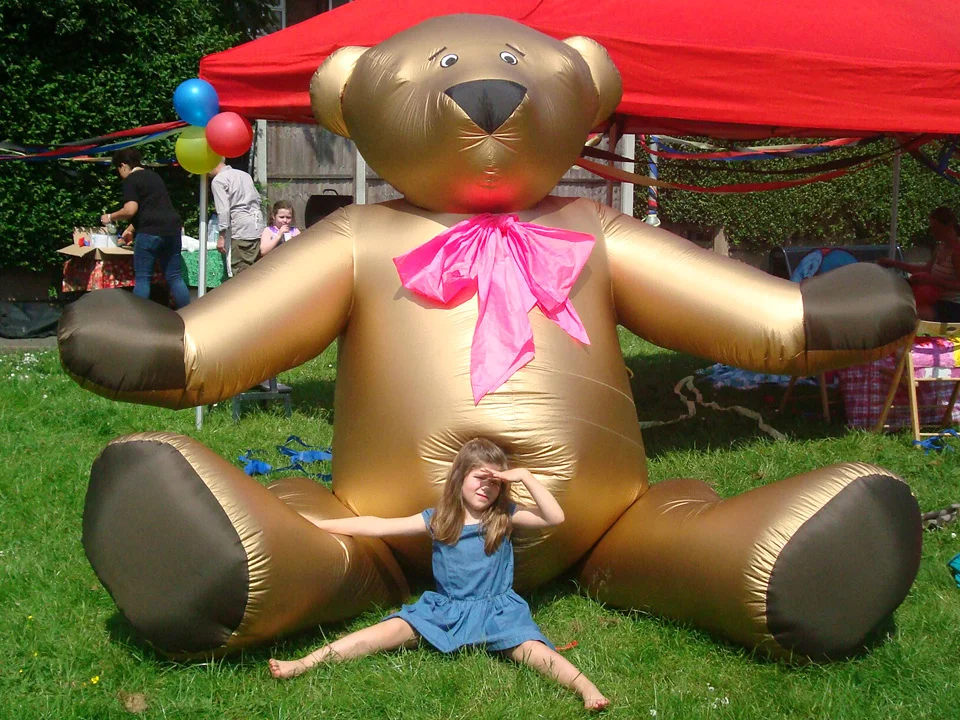 Gold Teddybear
Normal
0
false
false
false
EN-GB
X-NONE
X-NONE
/* Style Definitions */
table.MsoNormalTable
{mso-style-name:"Table Normal";
mso-tstyle-rowband-size:0;
mso-tstyle-colband-size:0;
mso-style-noshow:yes;
mso-style-priority:99;
mso-style-parent:"";
mso-padding-alt:0cm 5.4pt 0cm 5.4pt;
mso-para-margin:0cm;
mso-para-margin-bottom:.0001pt;
mso-pagination:widow-orphan;
font-size:10.0pt;
font-family:"Calibri","sans-serif";}
This huggable character is popular with children in kids area at events or private birthday parties! 240cm Height £80.00