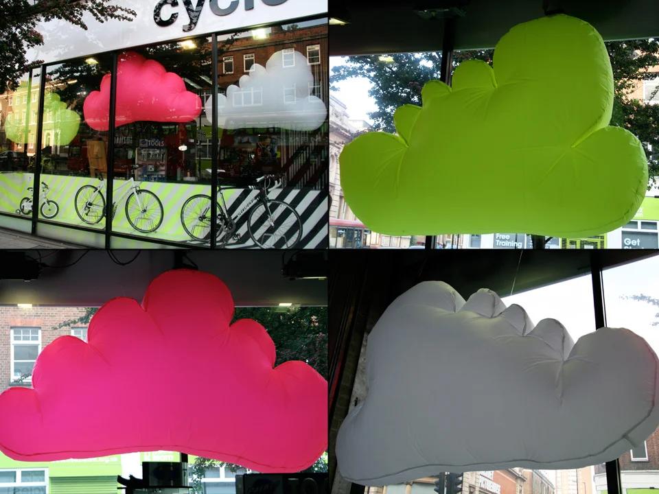 Clouds (set of 3) 250cm Length x 150cm Height £200.00