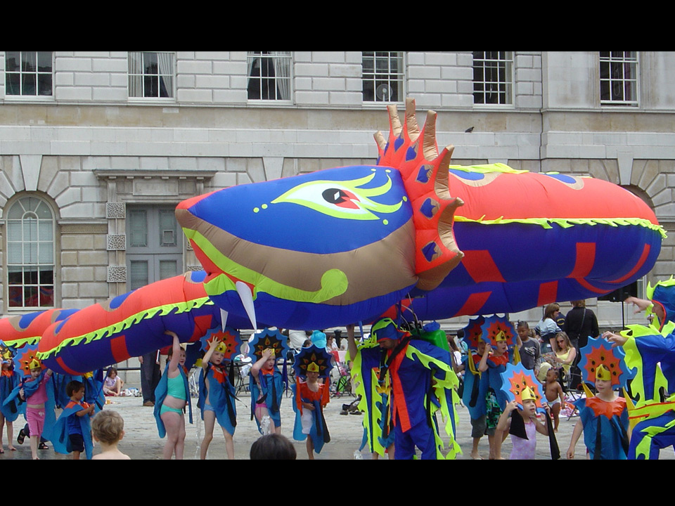 Coloured Serpent 16 meters Length £300
