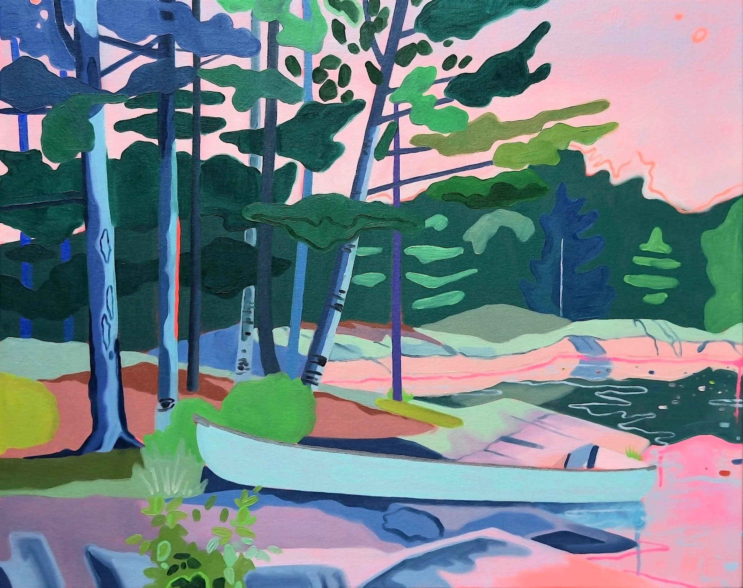 Stand By Me, 2024, 28" x 32"