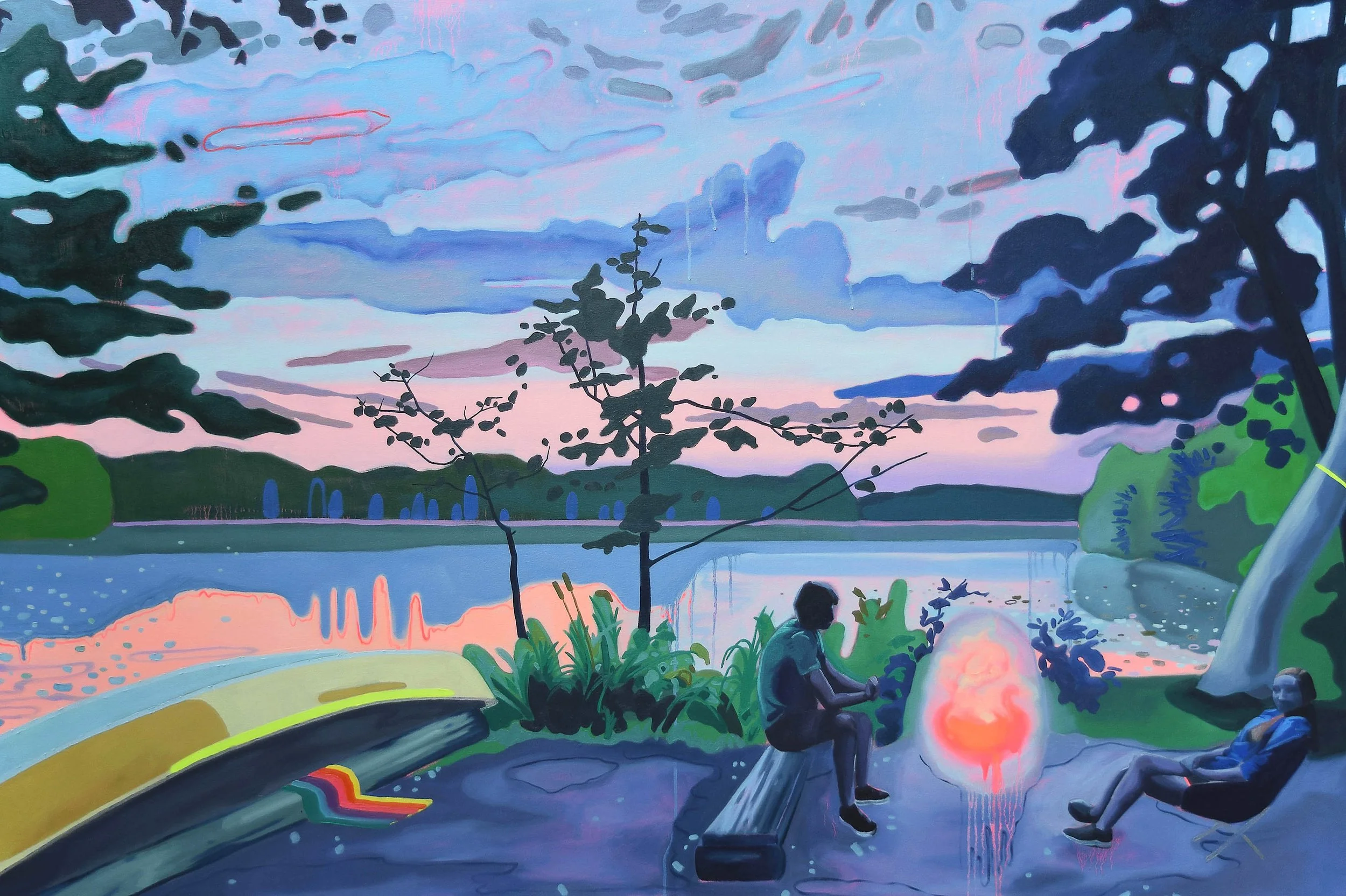 This Was Supposed to Be Ours, 2024, 48" x 72"