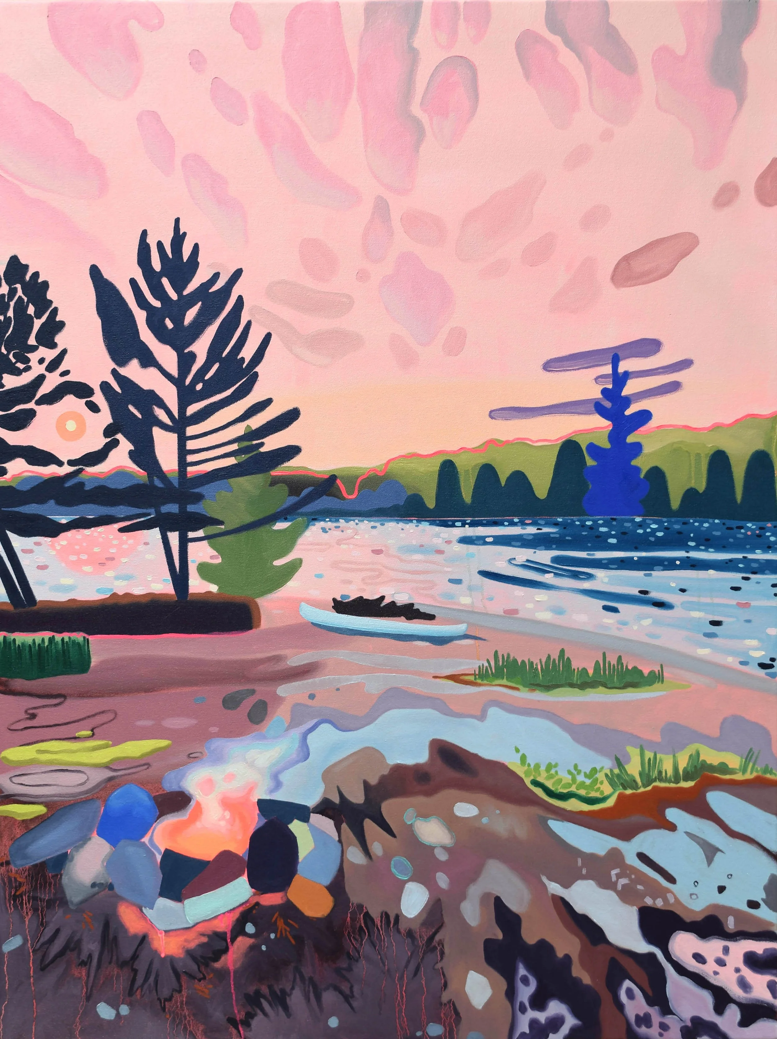 Where Do We Go From Here, 2024, 48" x 36"