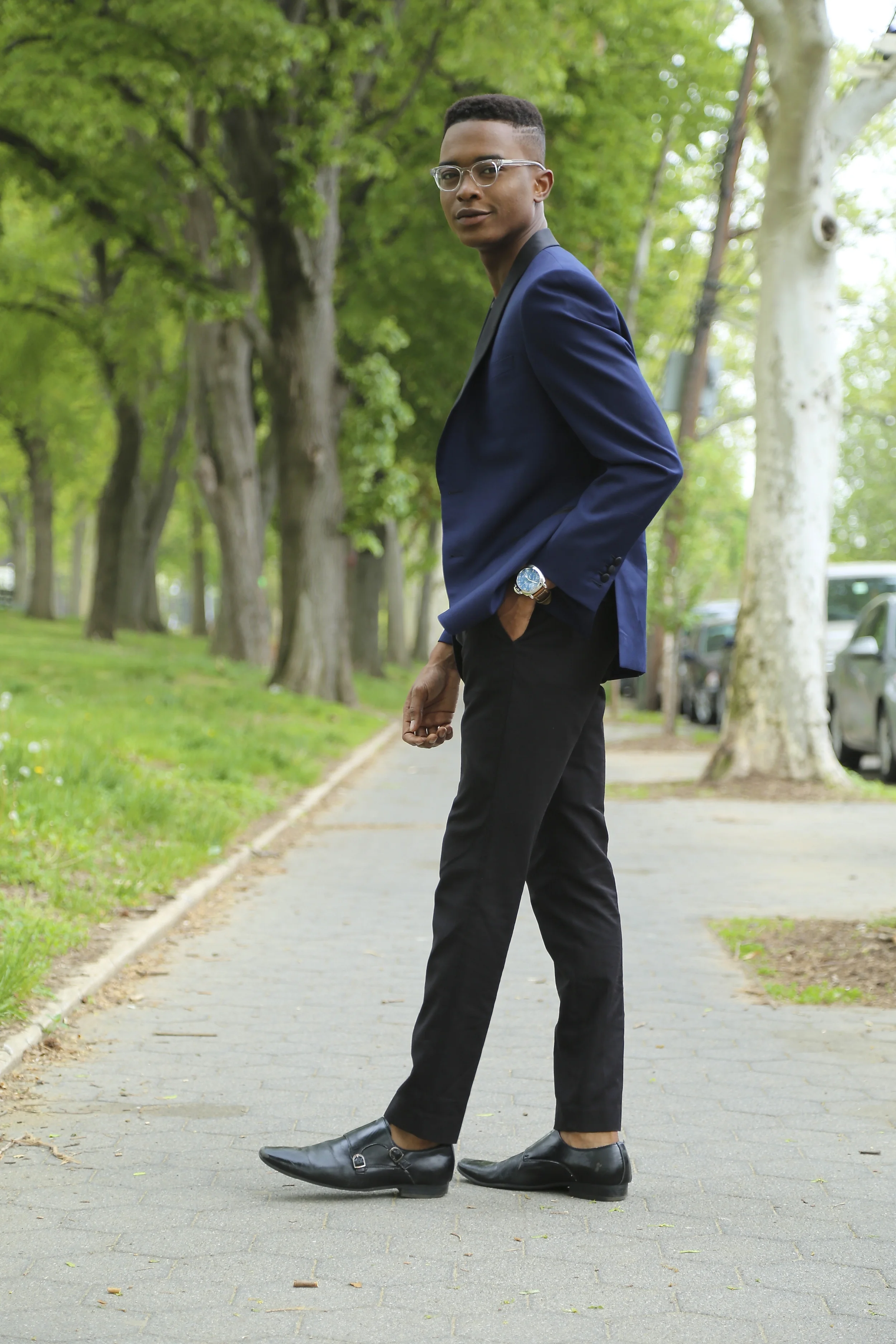 casual tuxedo jacket