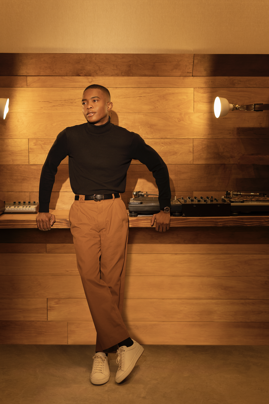 Black Turtleneck — IGEE OKAFOR