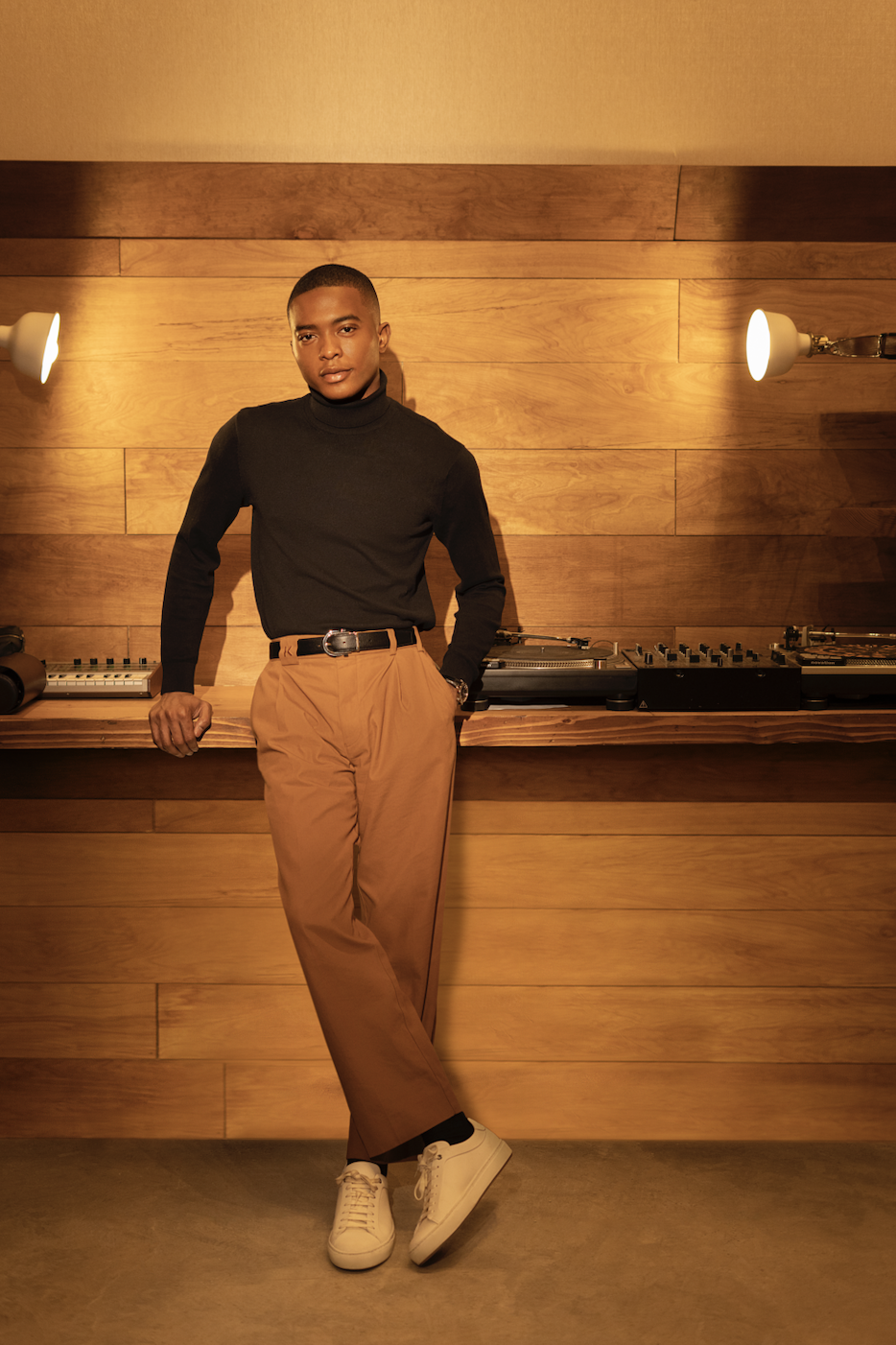 Black Turtleneck — IGEE OKAFOR