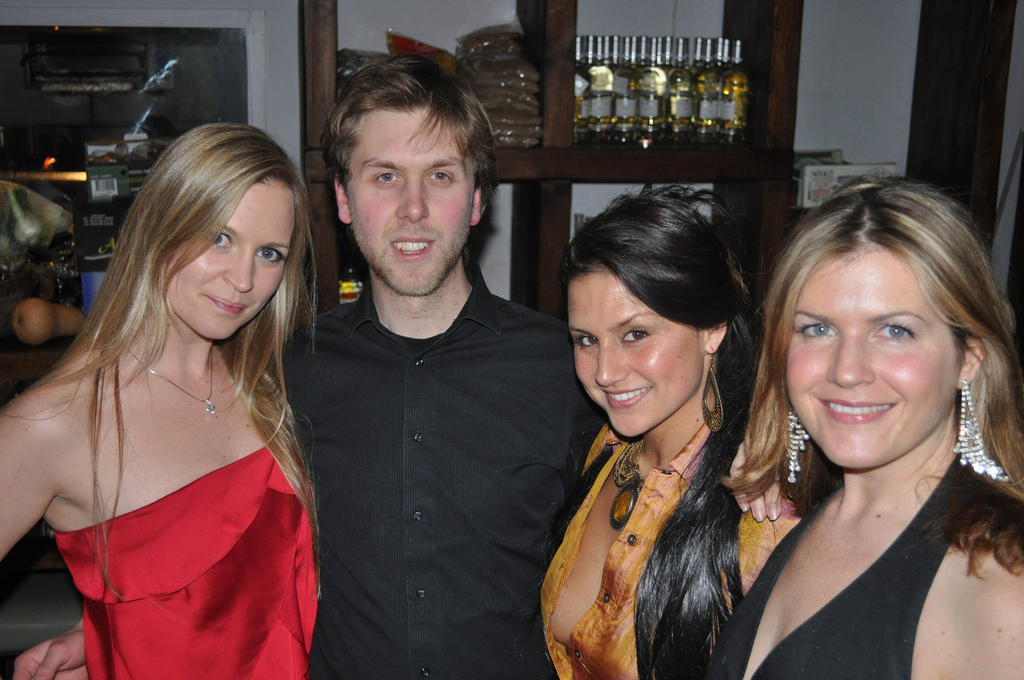 Enjoying the glamor as arranger for Viva La Bop.