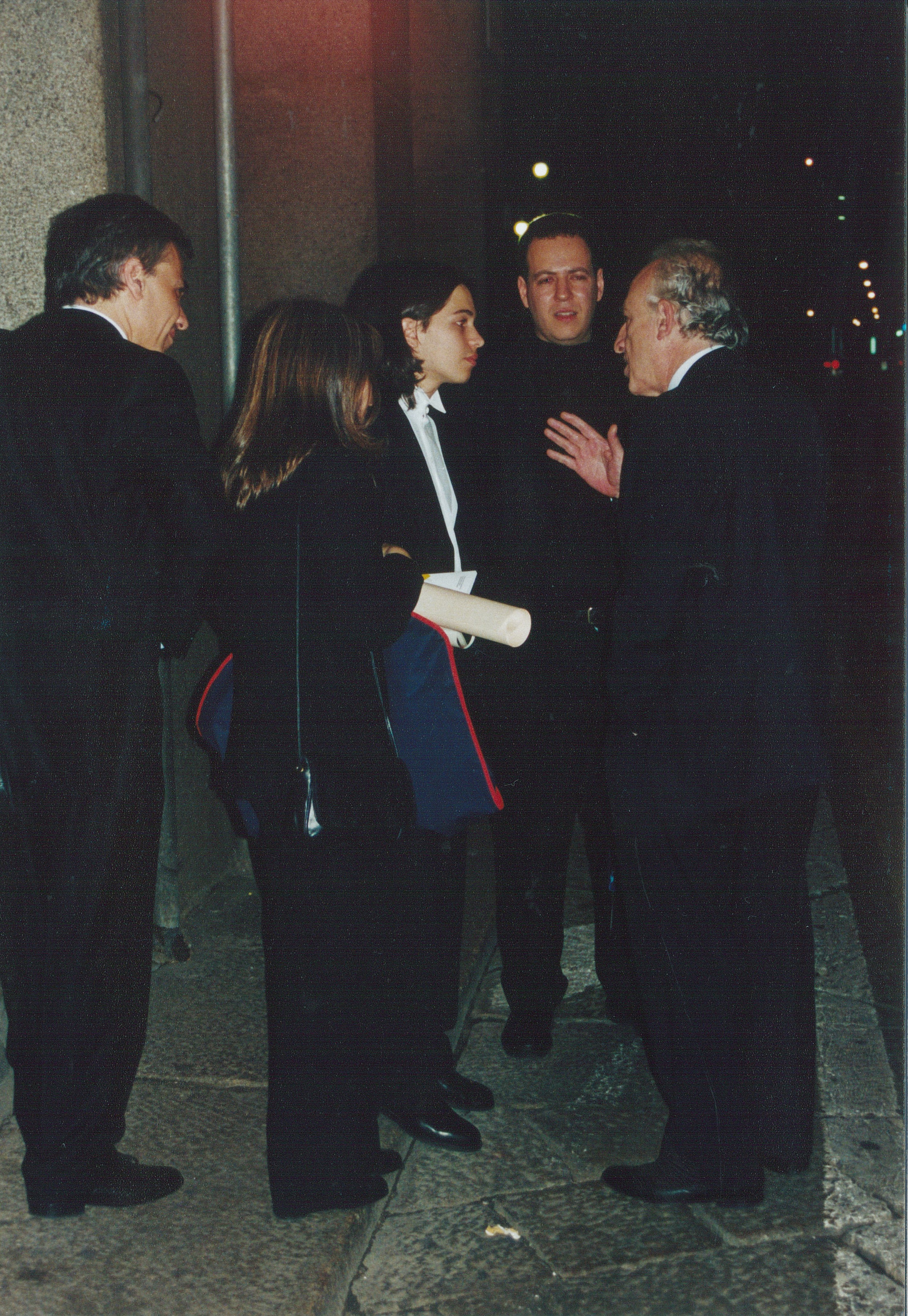 With Maurizio Pollini and Horacio Lavandera, Milan 2001