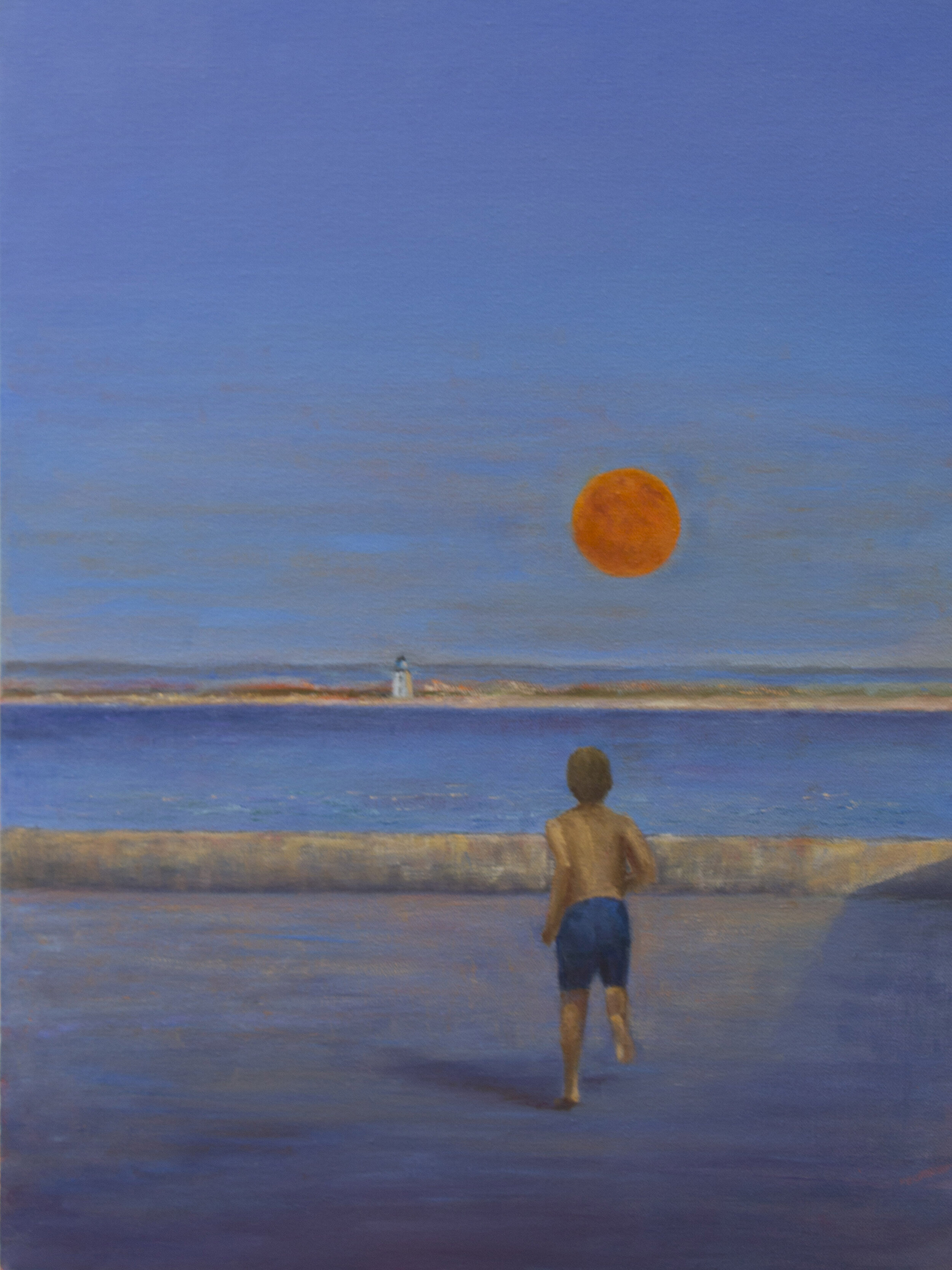 Boy Chasing the Sturgeon Moon