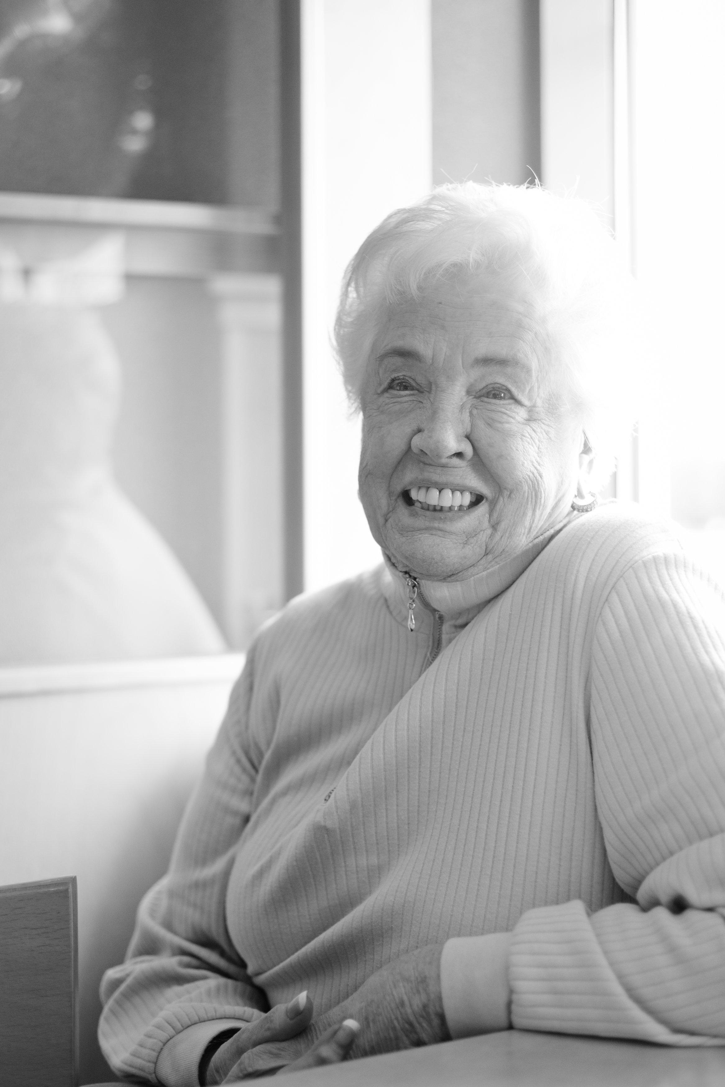 I had to share this photo of my grandmother. Isn't she stunning?