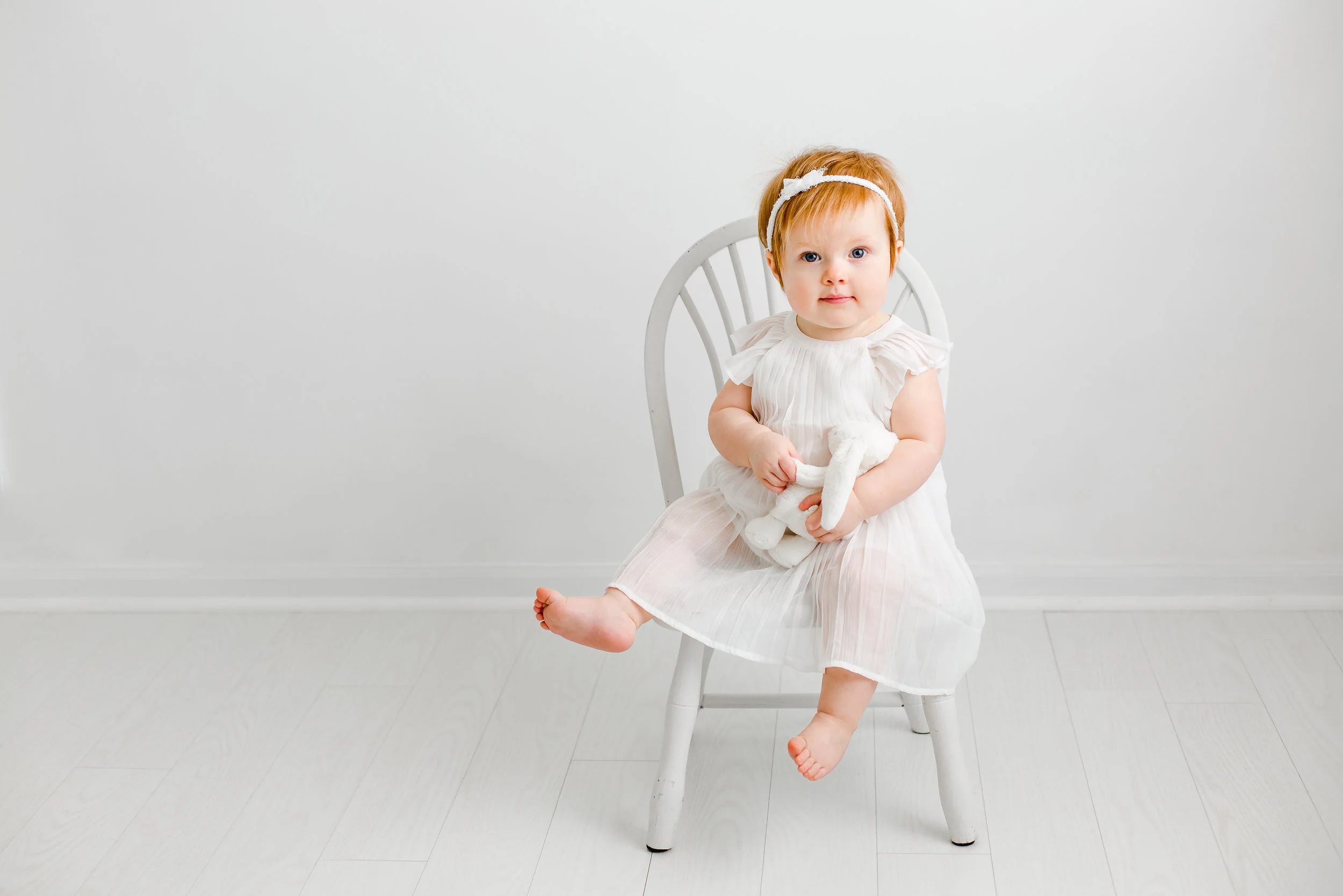 Baby Vivian's First Birthday Photo Session | Grove City Baby Photographer