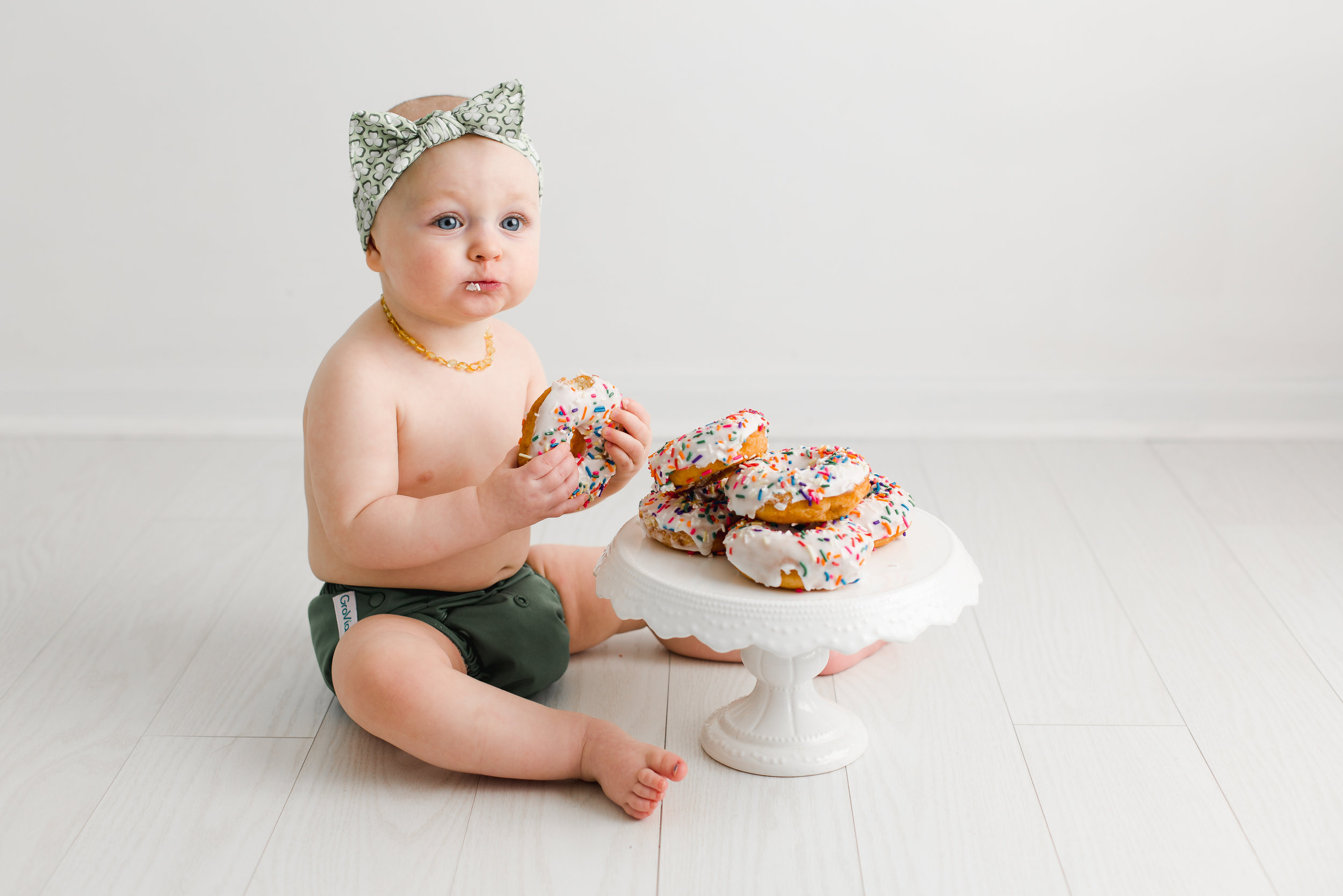 Donut Smash Baby Photography