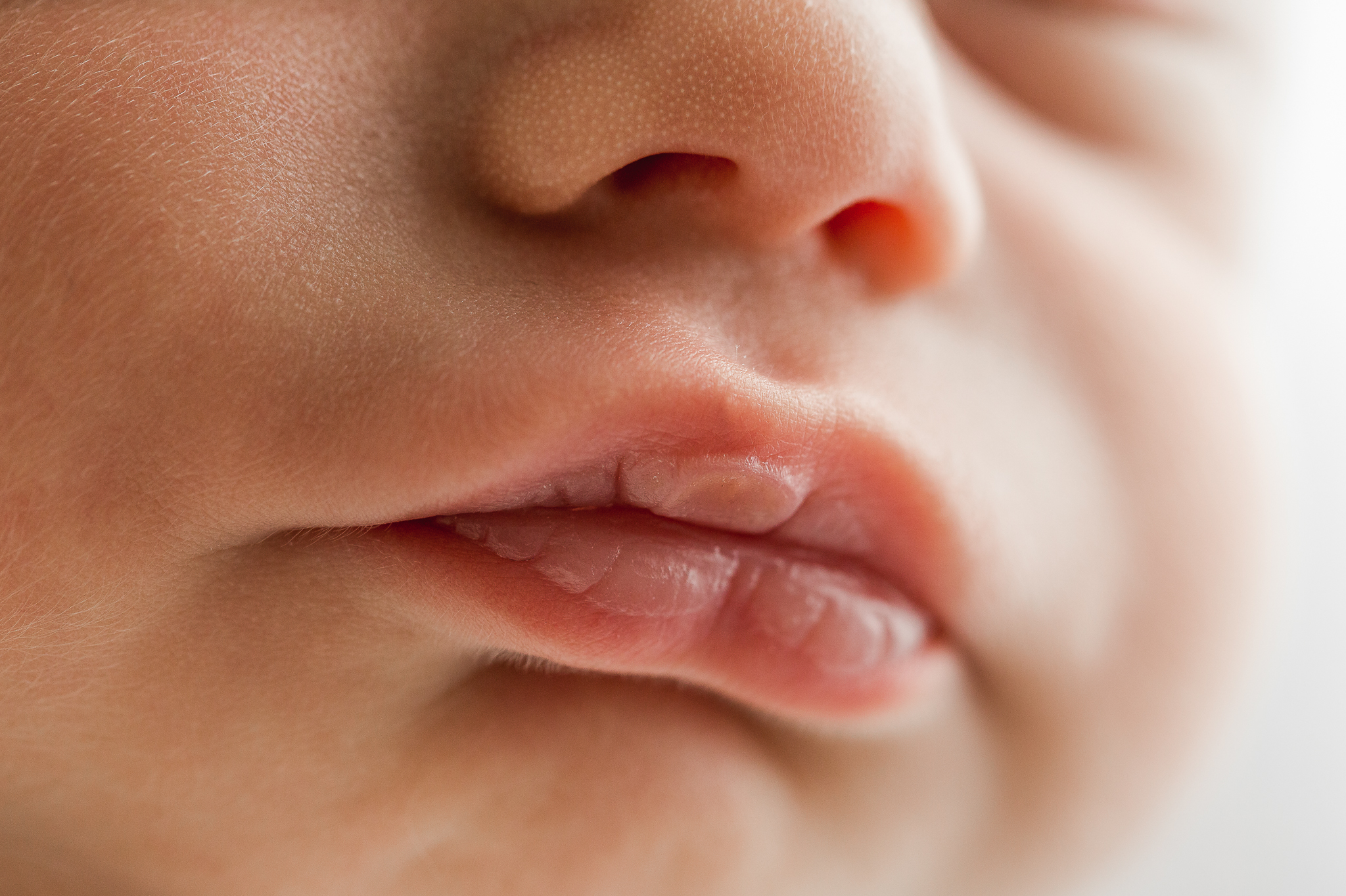 Close Up Newborn Baby Details Photo Ohio