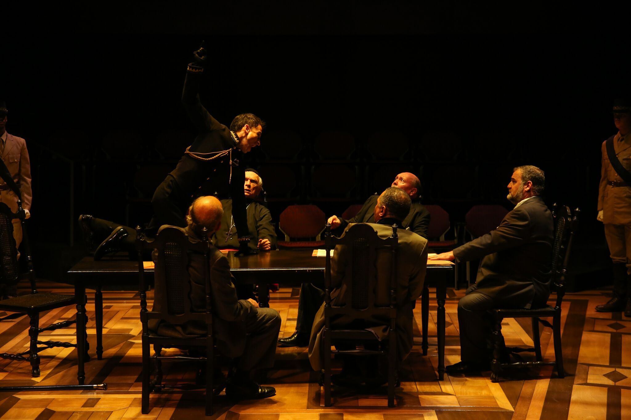 Blake Hackler, Michael Muller, Richard Leaming, Selmore Haines, David Coffee, and John Pszyk
