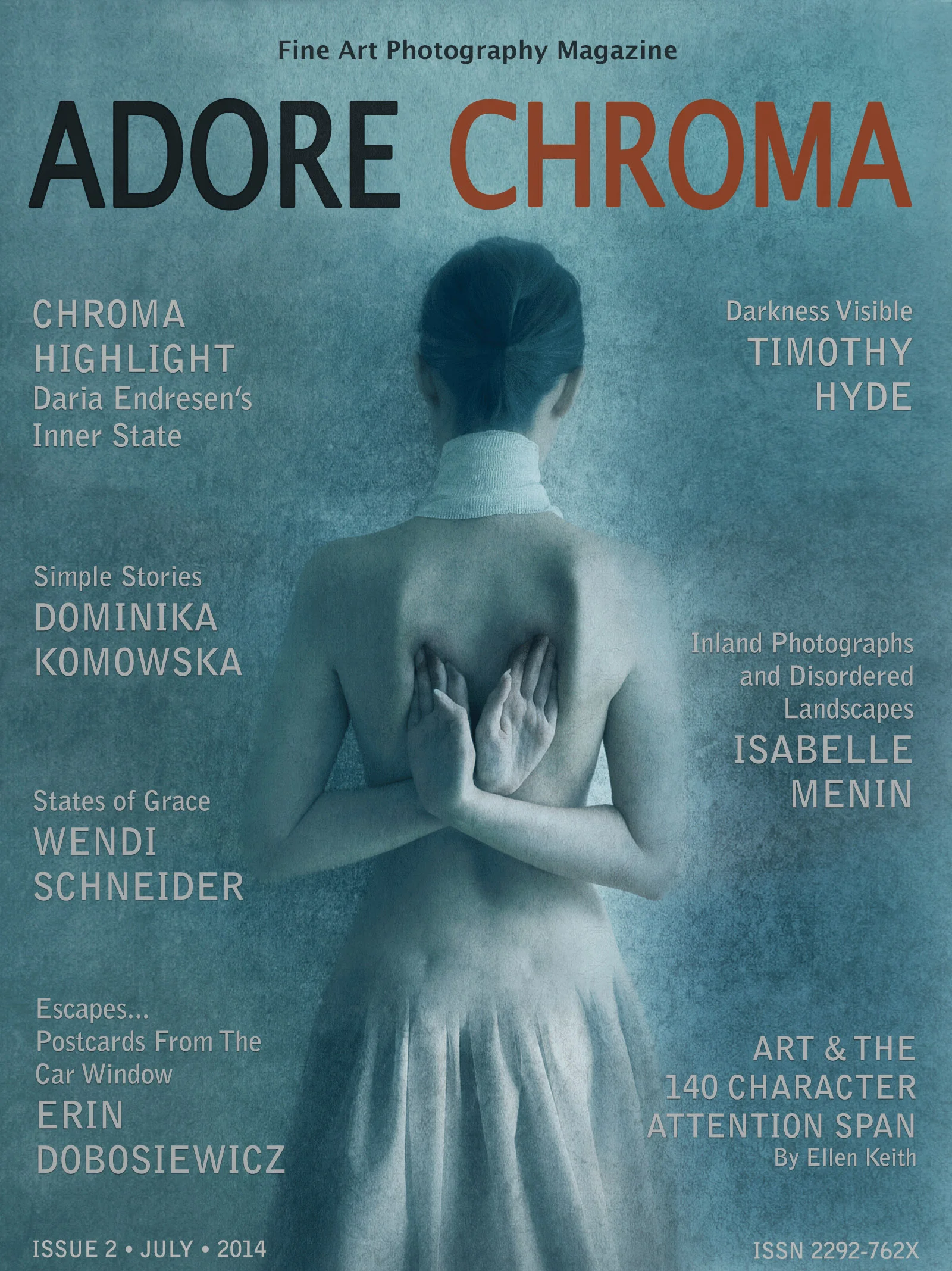 Tim Hyde featured in Adore Chroma Magazine
