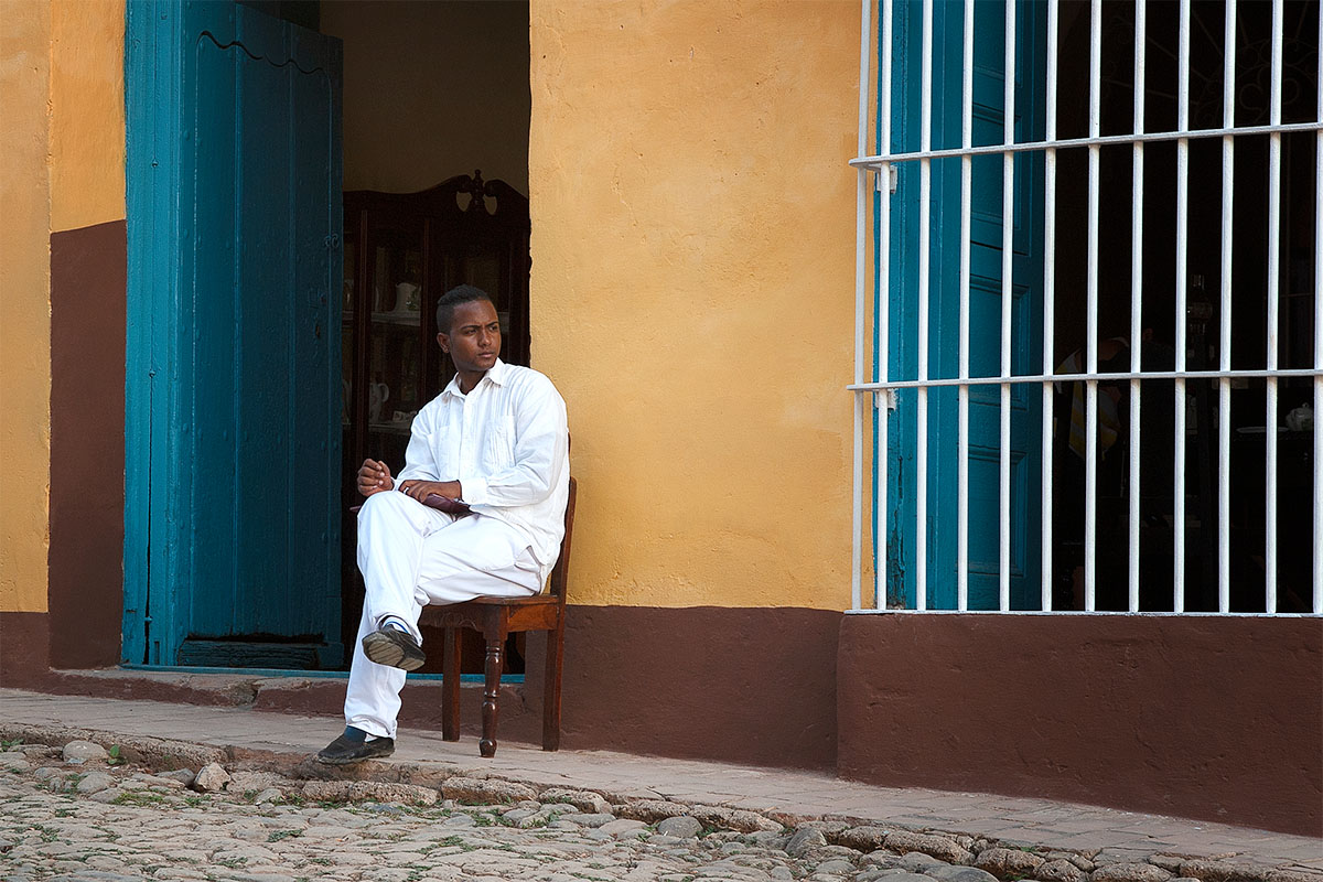 11-Cuban Man in White