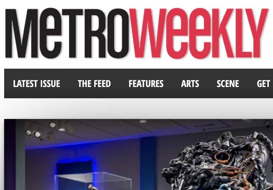 Metro Weekly Magazine features MEG’s “America 250” Exhibition