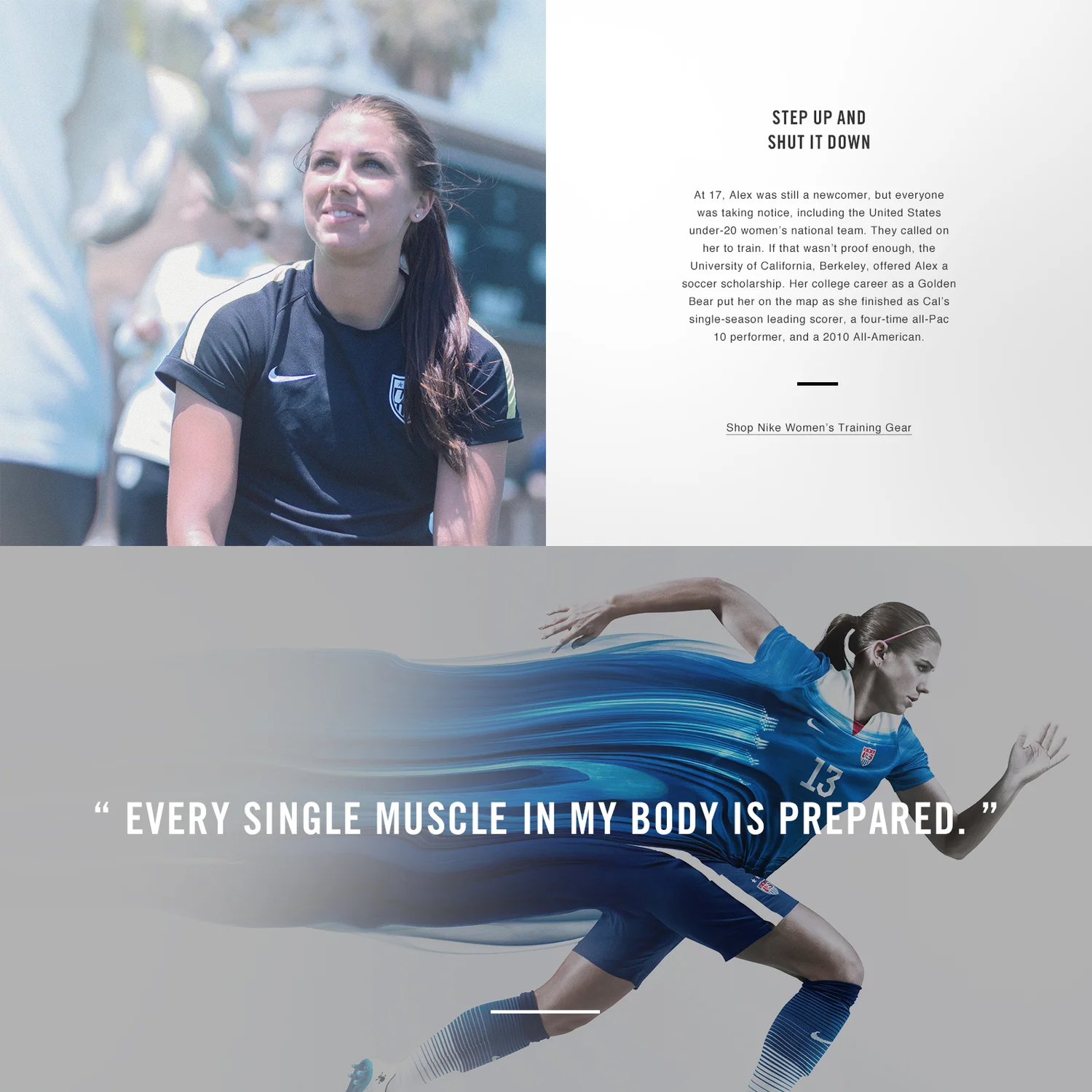 Alex Morgan Nike