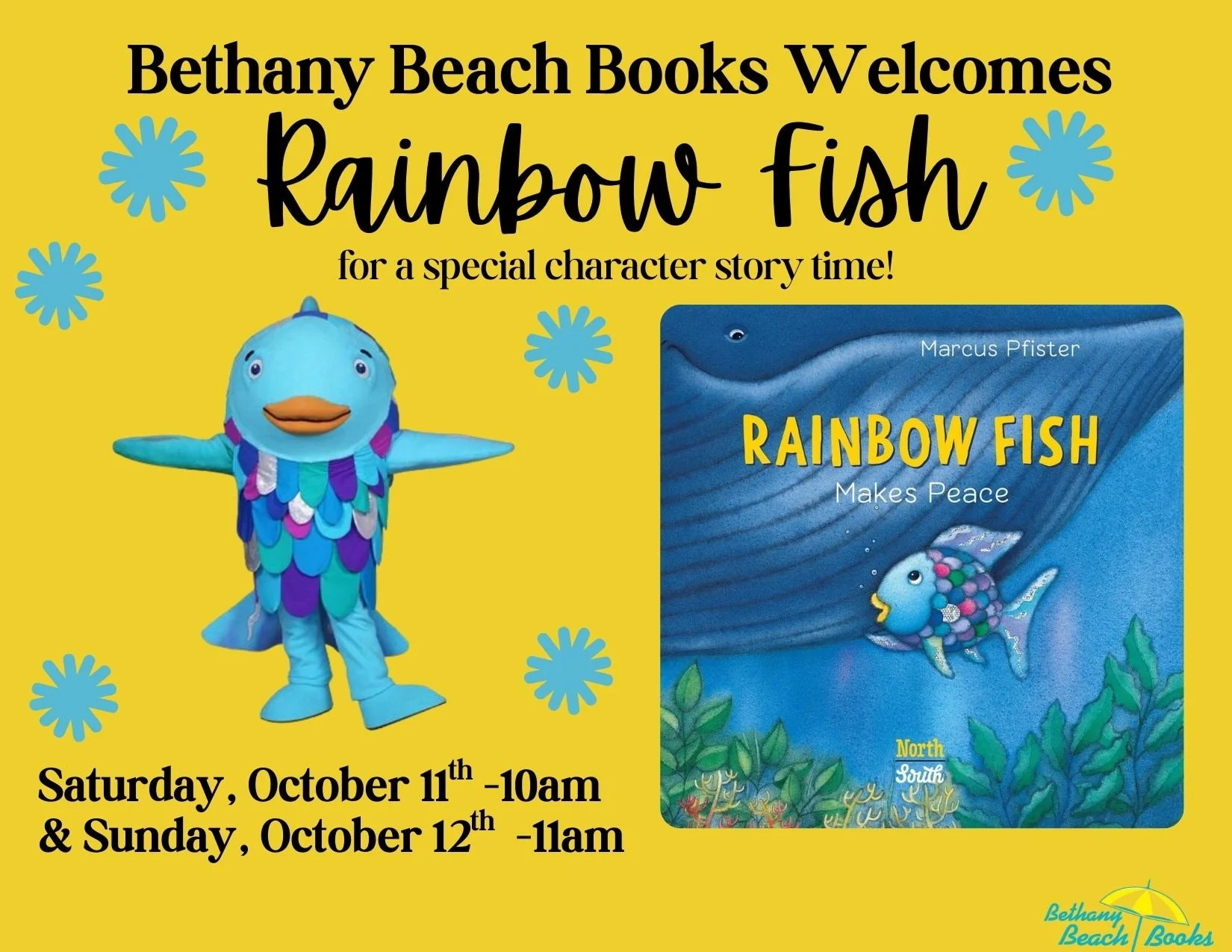 Rainbow Fish Character Story Time