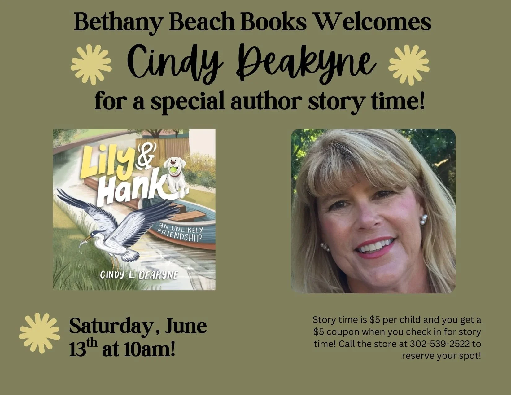 Author Storytime: Cindy Deakyne
