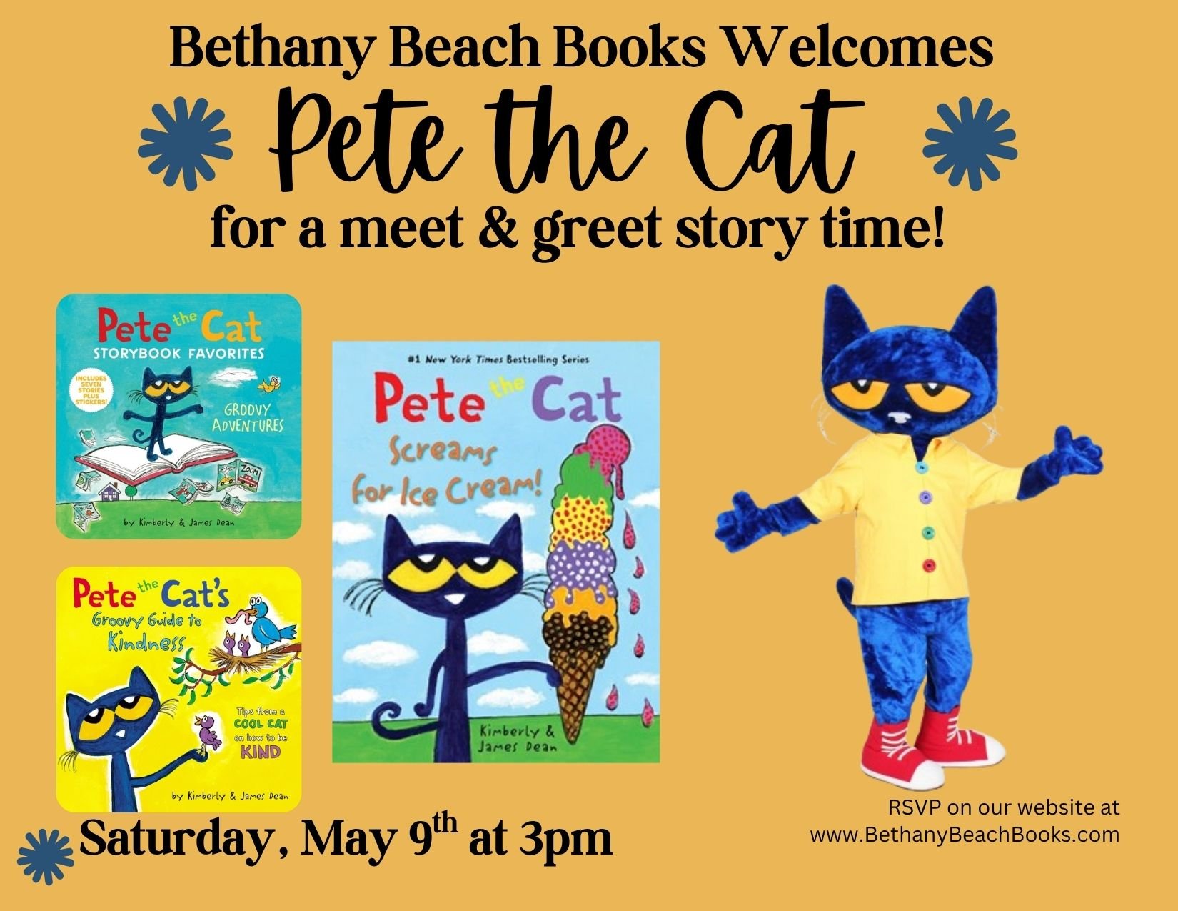 Character Story Time: Pete the Cat