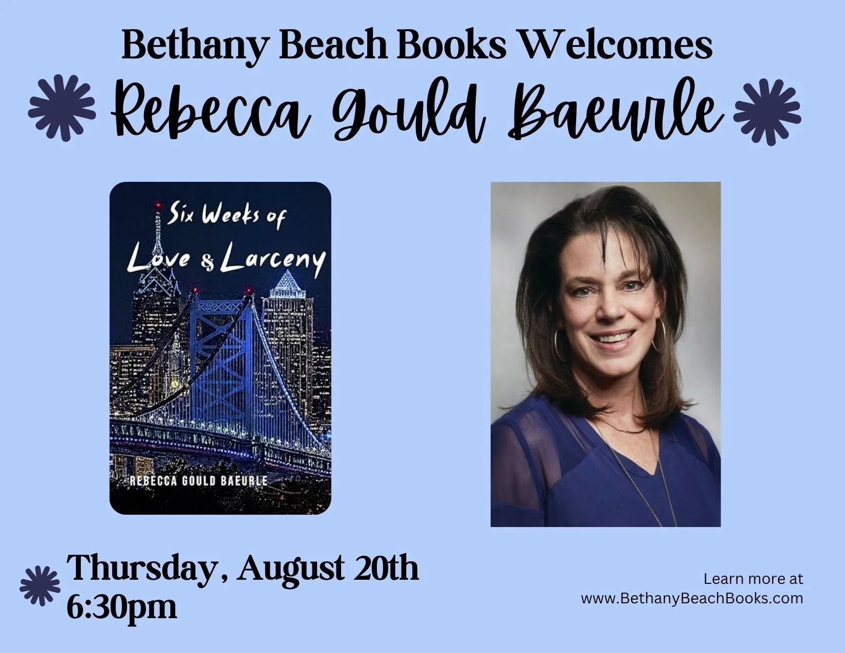 Rebecca Gould Baeurle — Bethany Beach Books