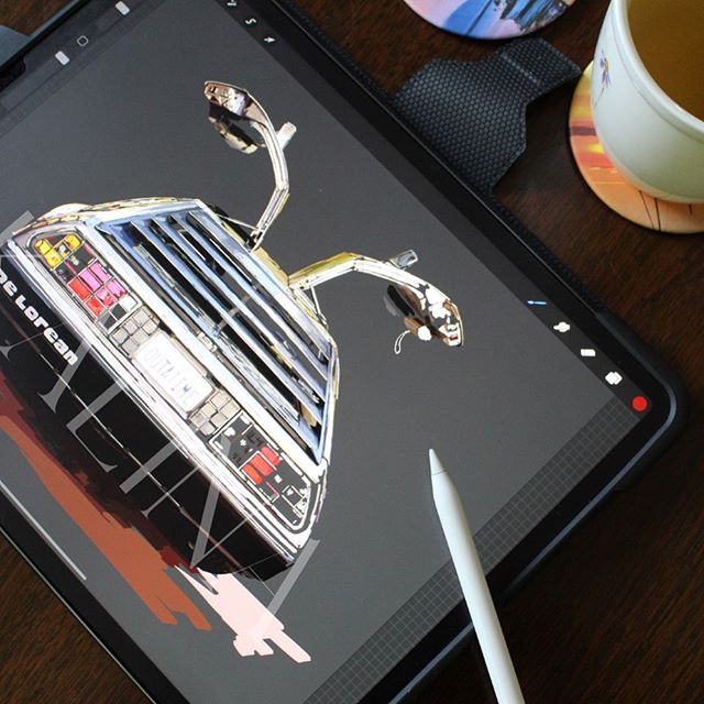 “You're telling me you built a time machine... Out of a DeLorean!?!? .
.
.
Name that movie for 15% off this print in my shop! DM me your answer for your discount code!