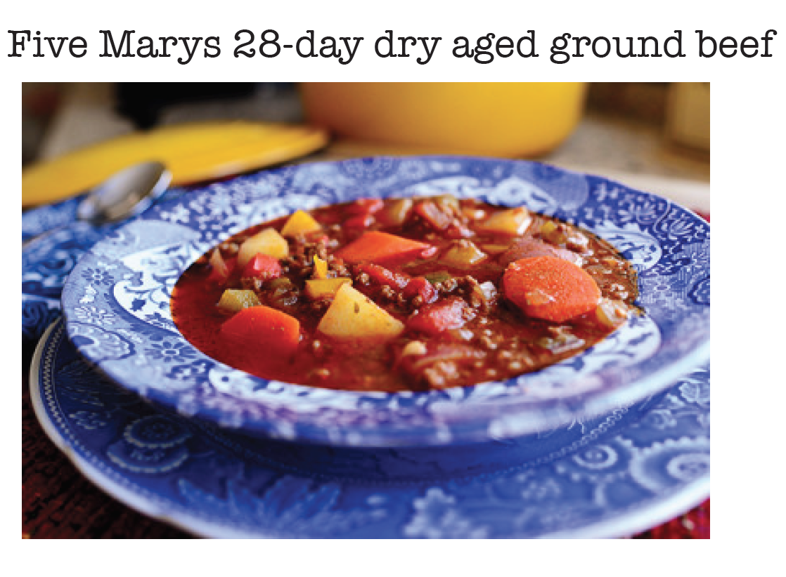 One of our favorite winter recipes and a customer favorite at Five Marys Burgerhouse!