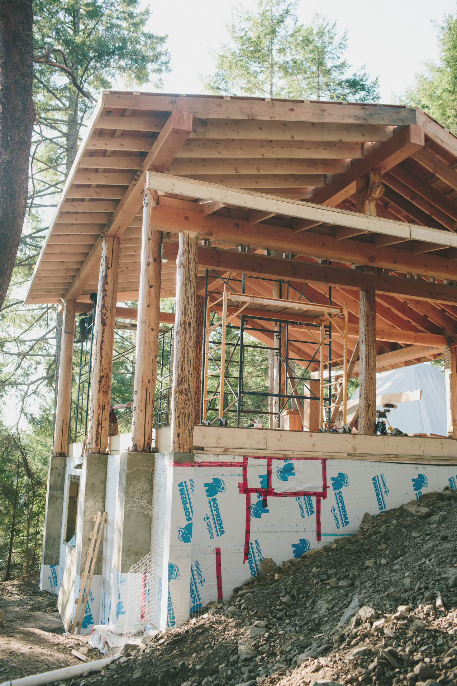 natural building strawbale house