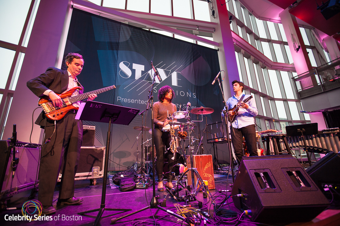 Chorobop at Stave Sessions, produced by Celebrity Series of Boston. Photo credit: Robert Torres. Lighting Designer: Daniel H. Jentzen. Lighting Director: Laura Hildebrand.