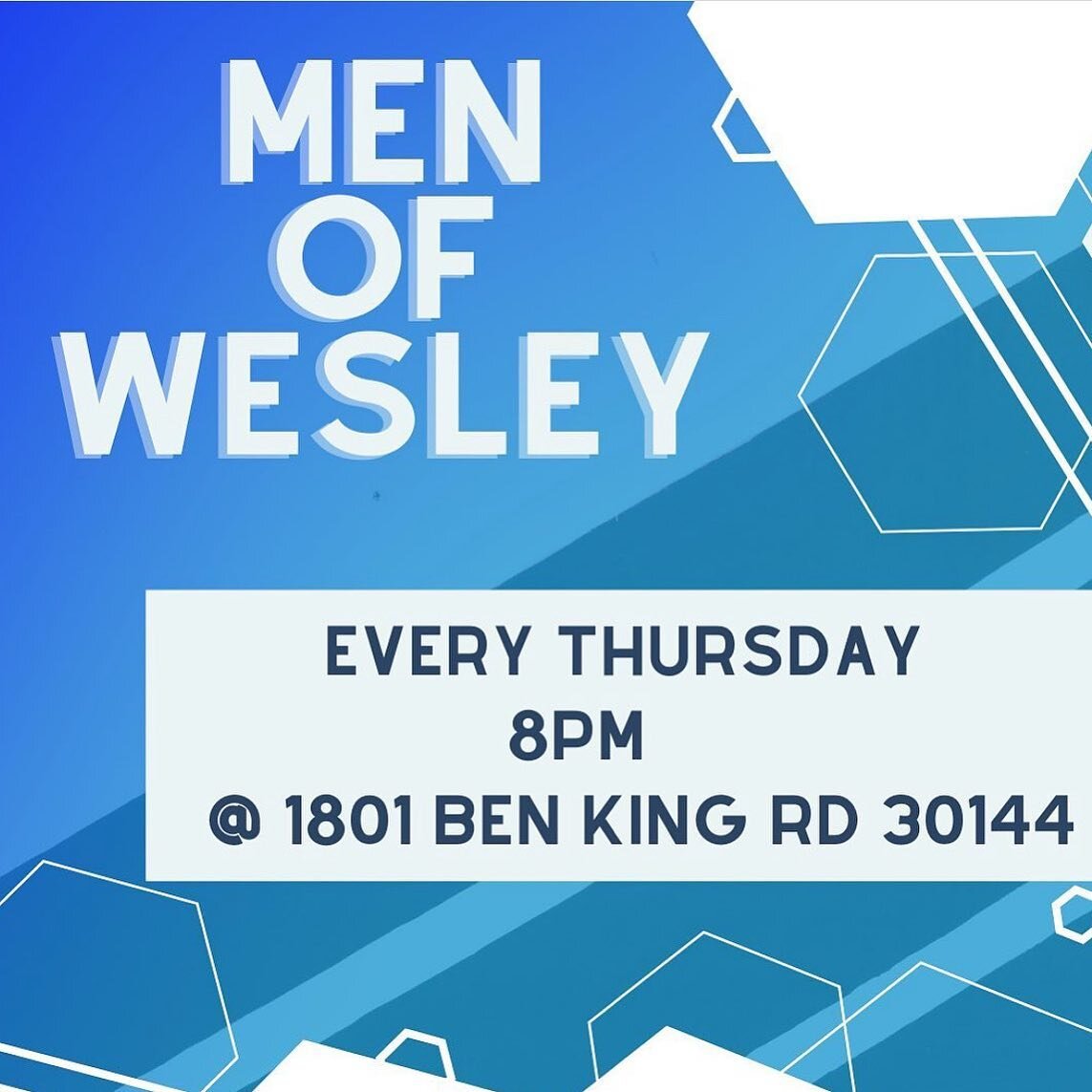 Men of Wesley is TONIGHT at 8pm @ KUMC. Hope to see you there!💙