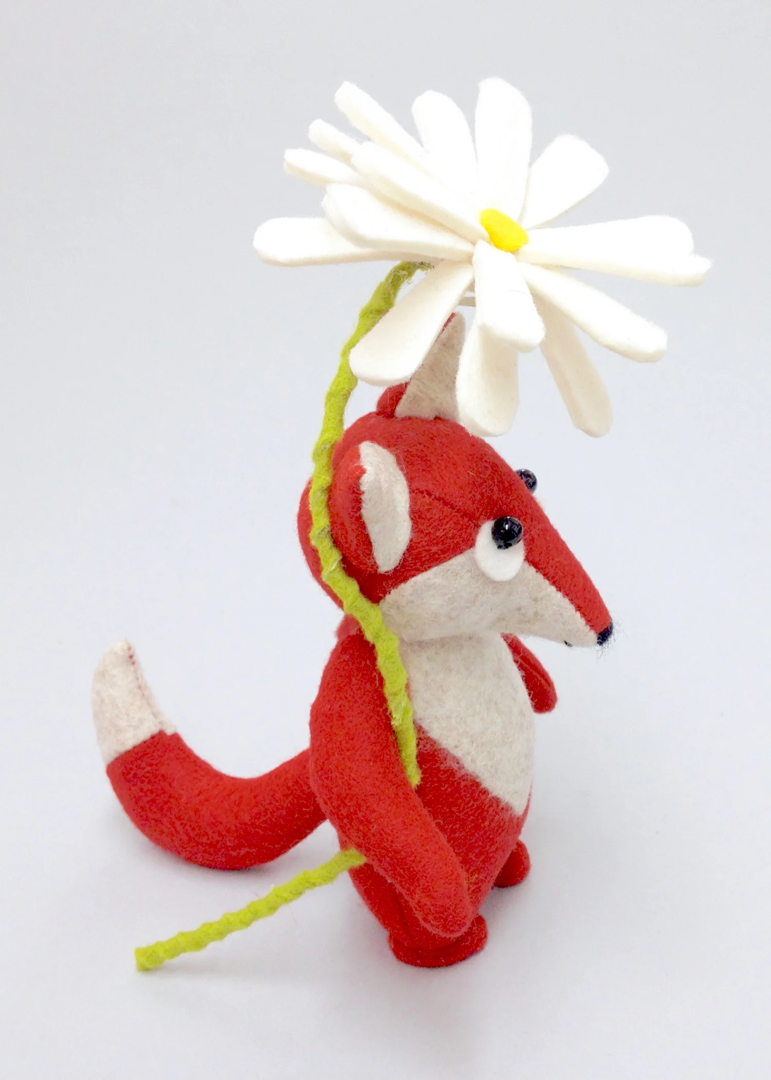 Collector's toy fox by Laura Mirjami