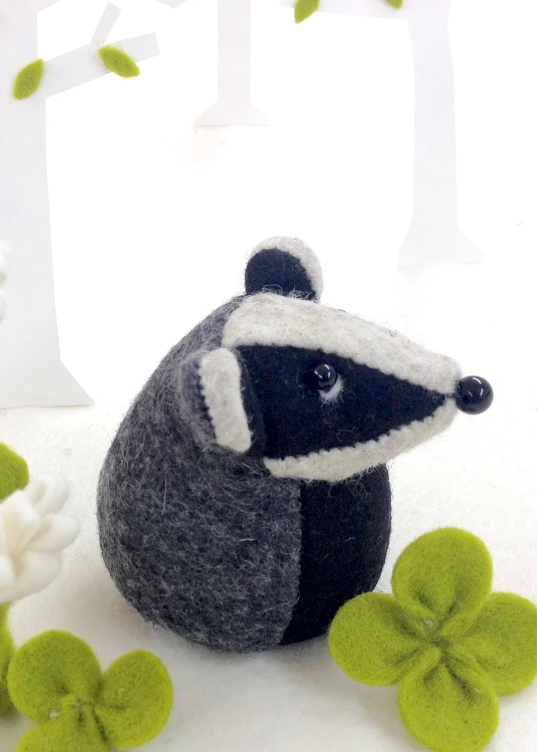 Bilberry Woods Bernard the Badger having one of his daily walks. copy.jpg