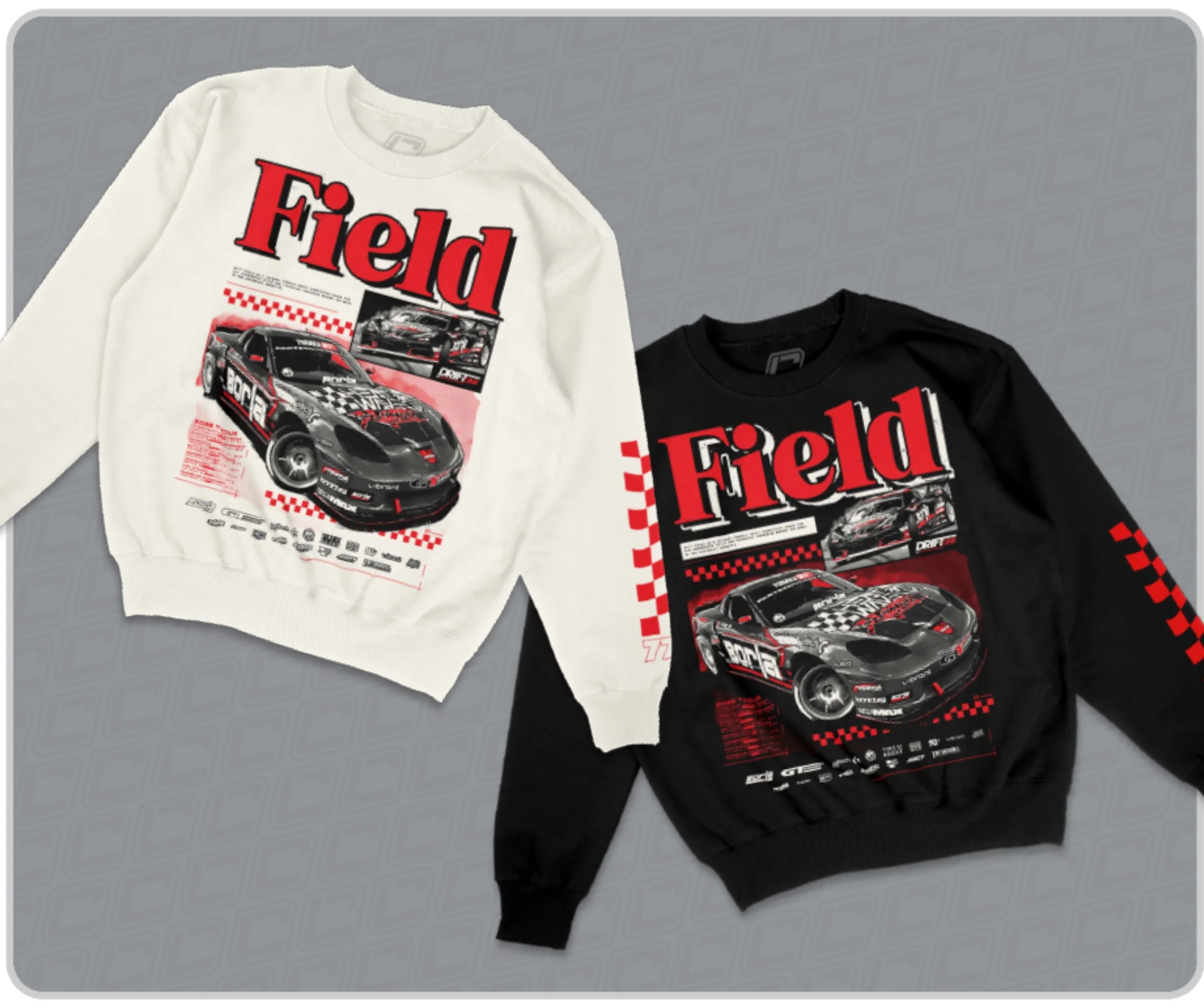 2026 -  MATT FIELD - C6/C8 CORVETTE CREW NECK SWEATSHIRT