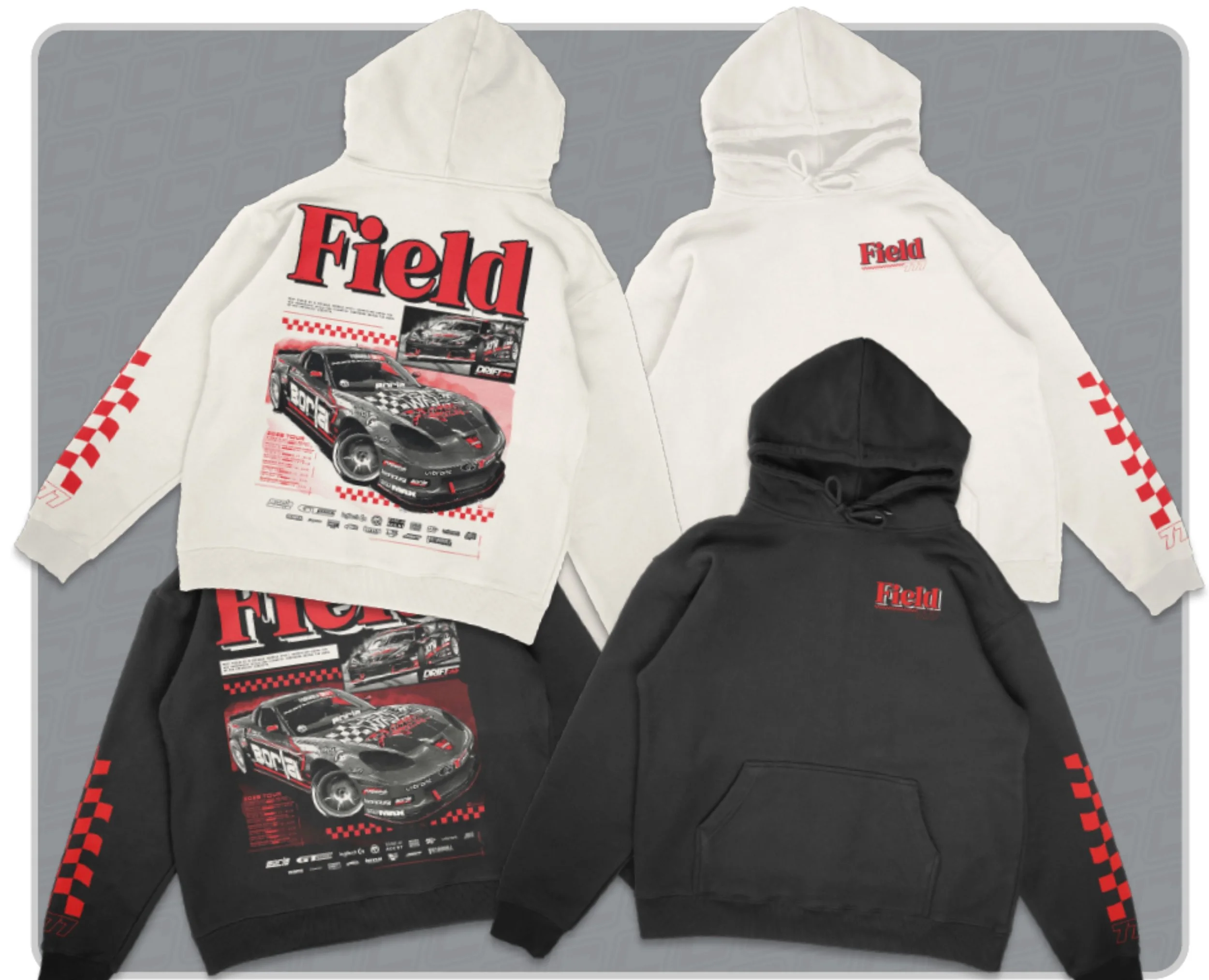 2026 -  MATT FIELD - C6/C8 CORVETTE HOODIE SWEATSHIRT