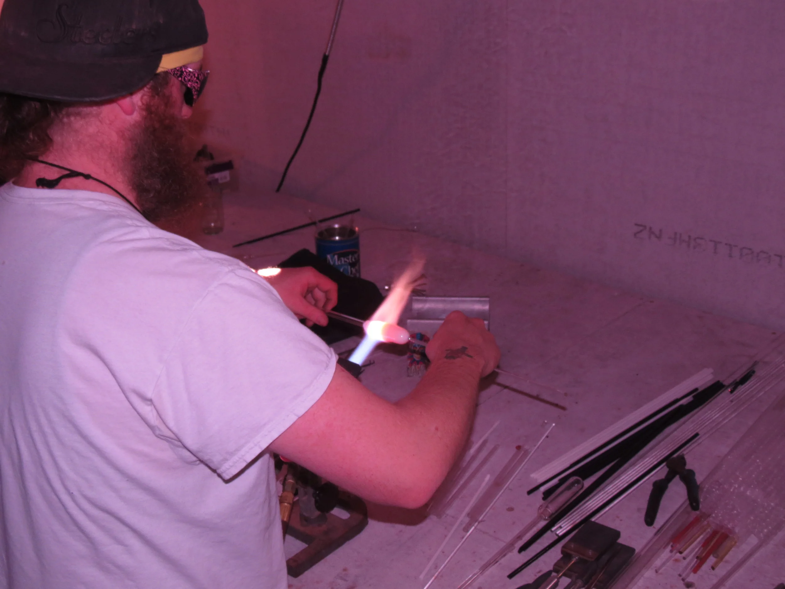  Shuhbuh working on a component 