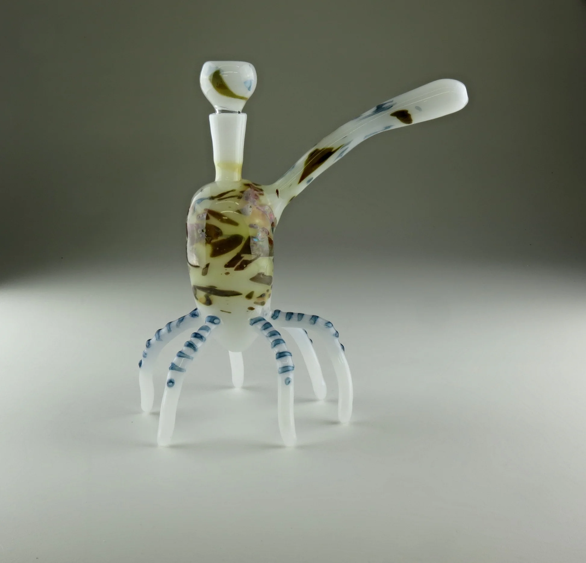 Shard Spore with Striped Tentacles