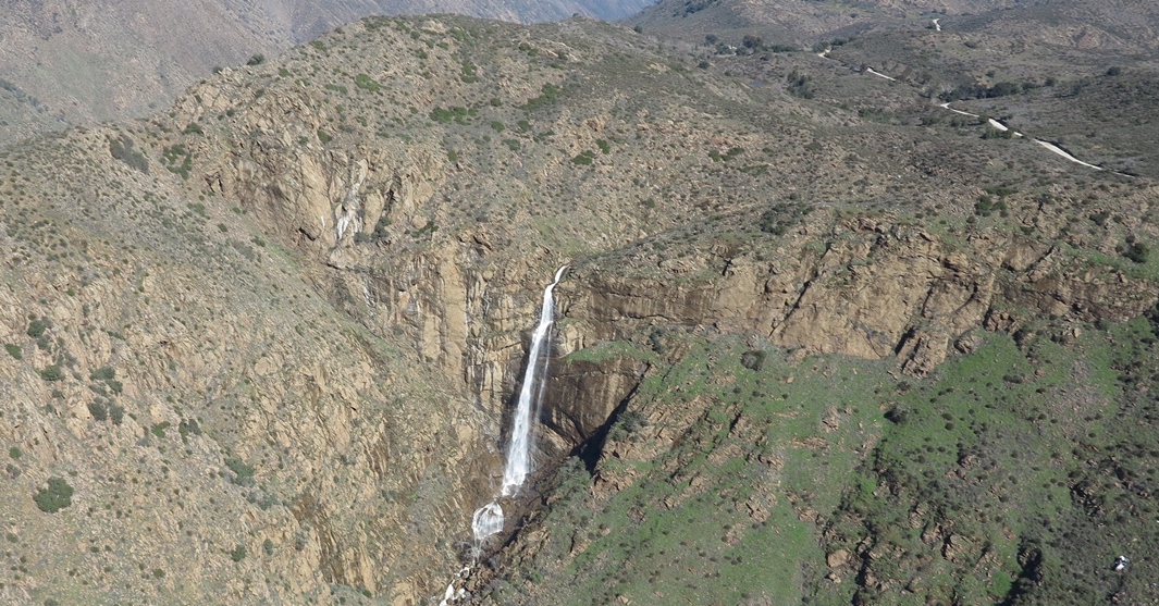 Mildred Falls in the Cleveland National Forest