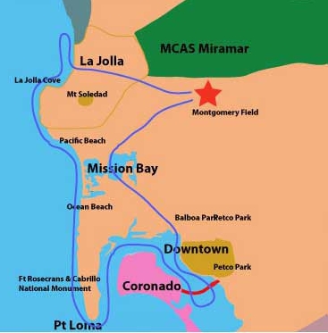Copy of Biplane Tour over San Diego