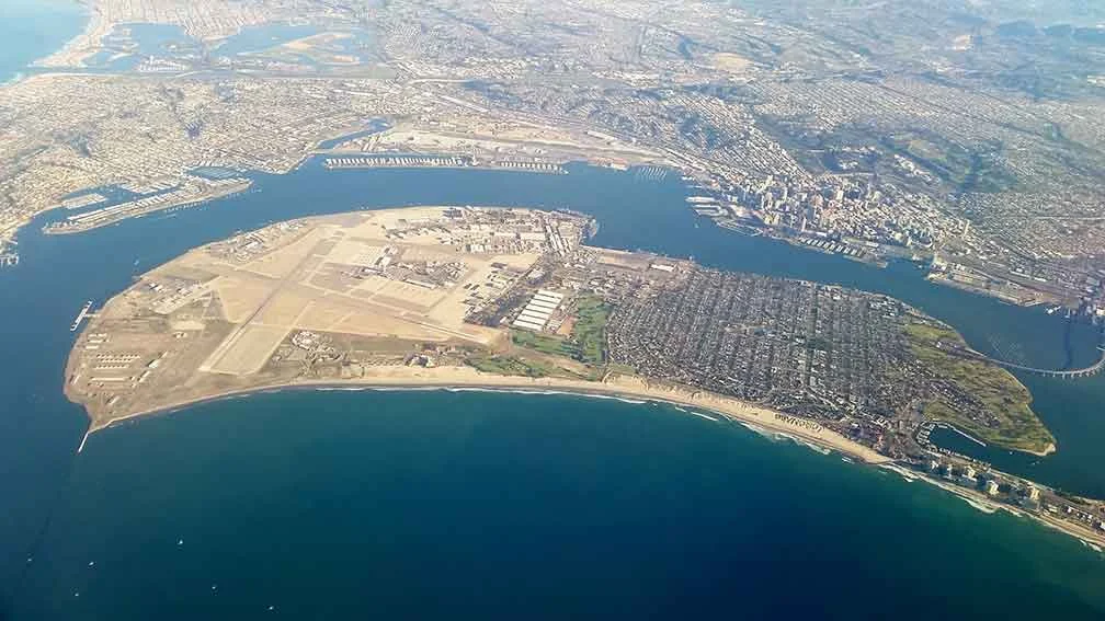 North Island in 2018 with some neat and important changes. Notice the waterway is now gone, this was where the first seaplane was tested!
